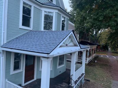 Residential Roofing Installation using GAF Timberline HDZ Oyster Grey