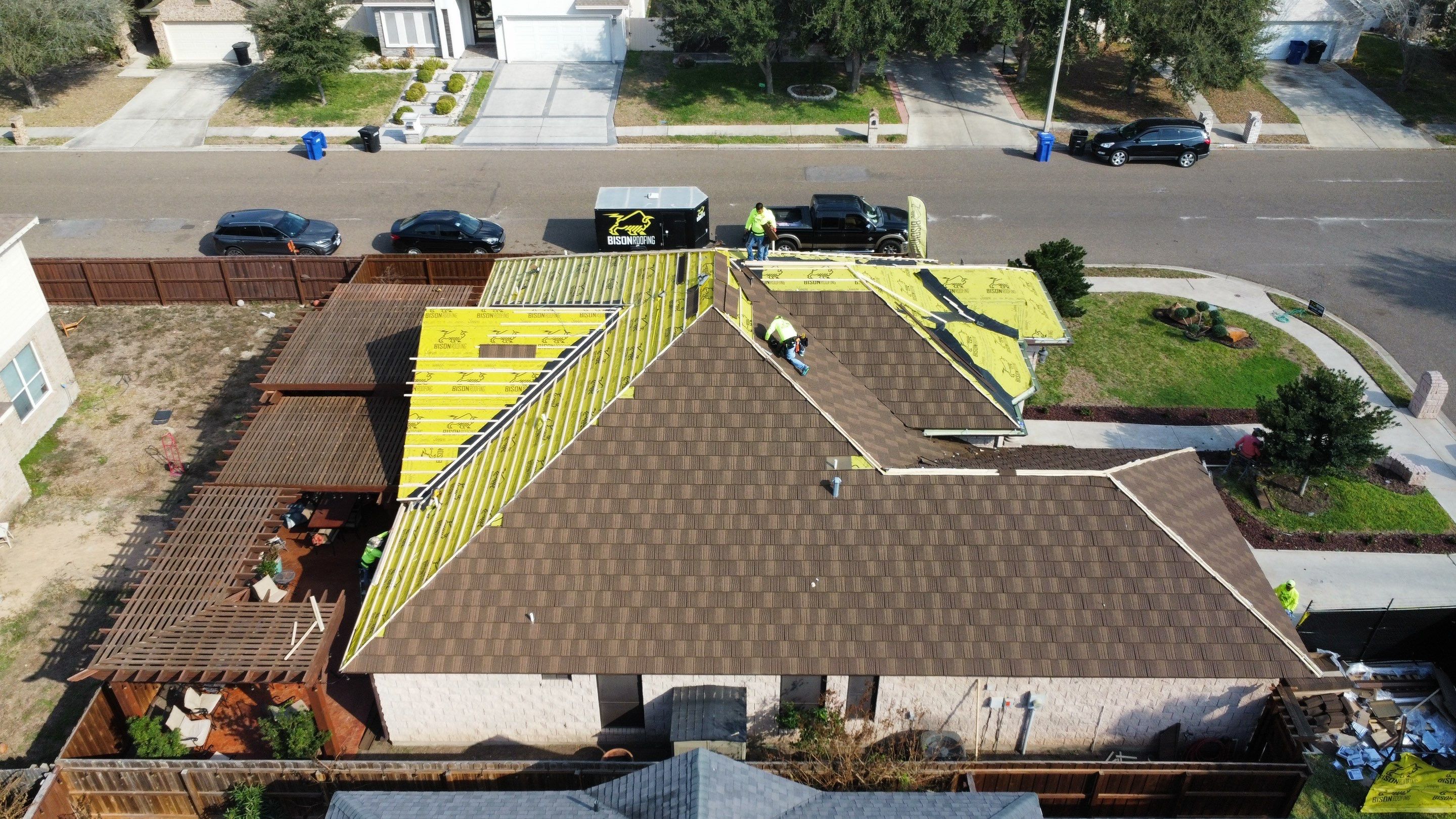 Decra Tile Roof Replacement  by Bison Roofing  