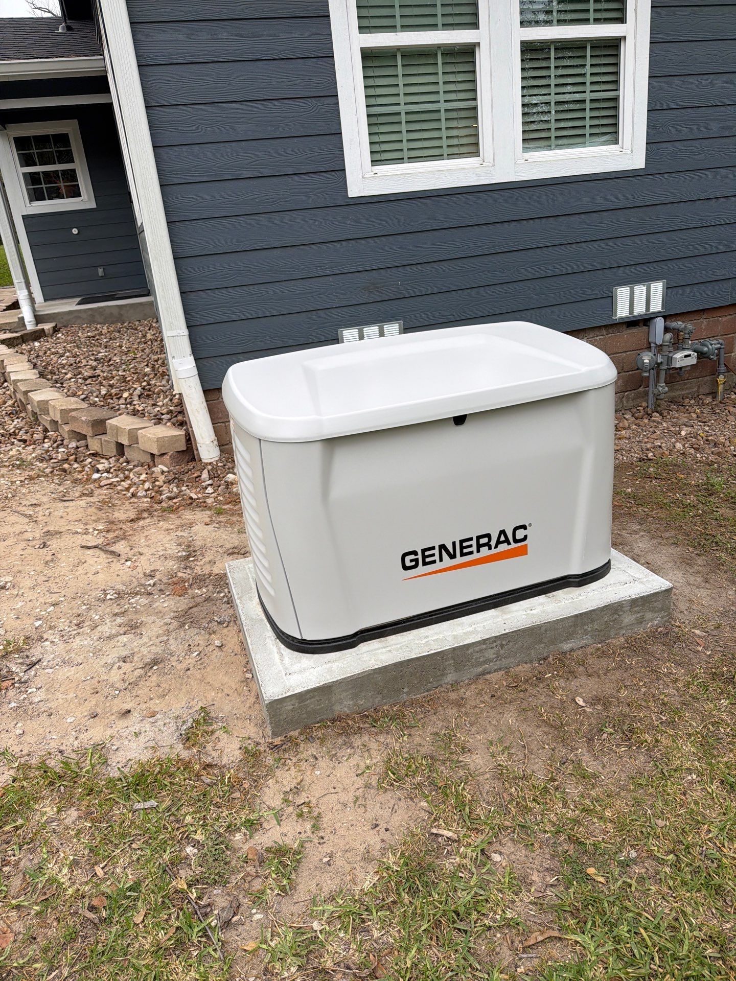 18kW Generac Home Standby Generator Installation in Huntsville, Texas by GenTex Elite Services