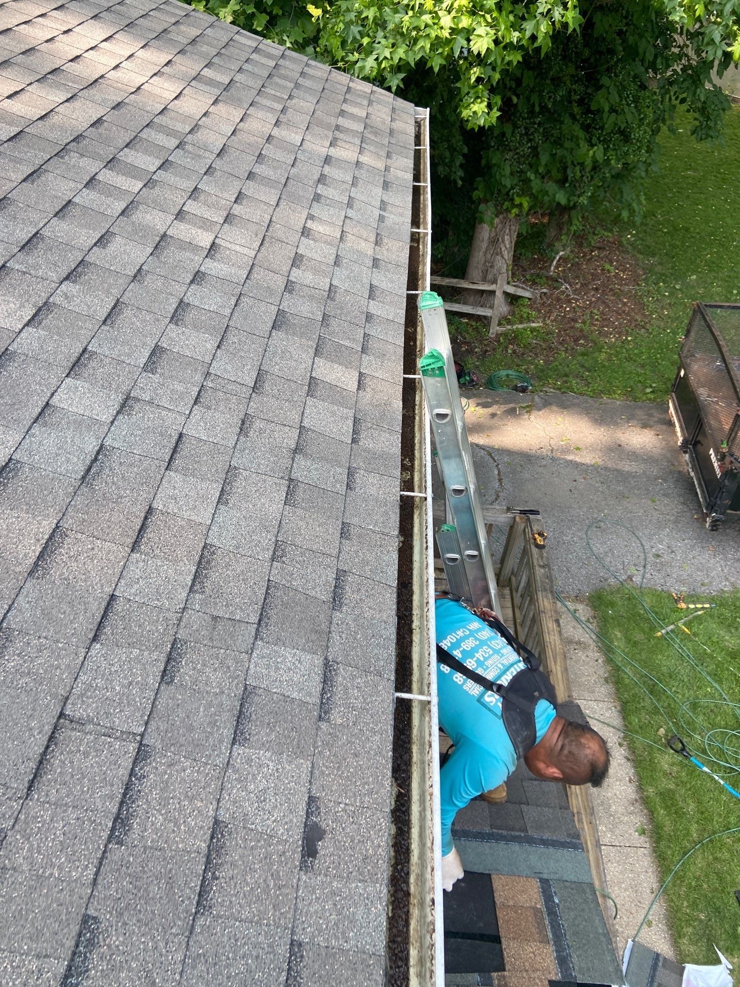 Residential Roofing Installation using TAMKO TITAN - THUNDERSTORM GRAY by Storm Ready Exteriors