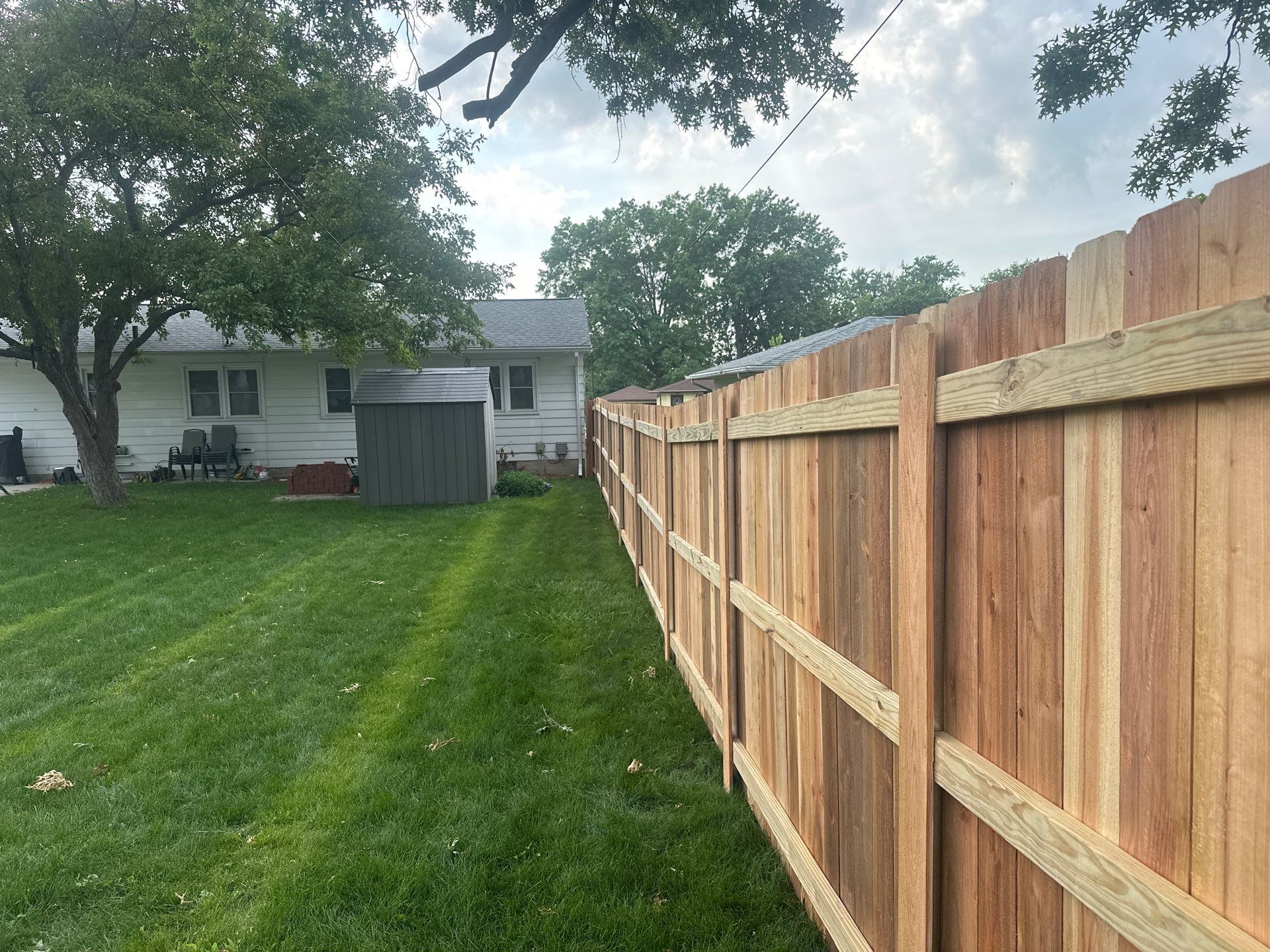 Project in Waterloo by Perfect Picket Fence and Stain