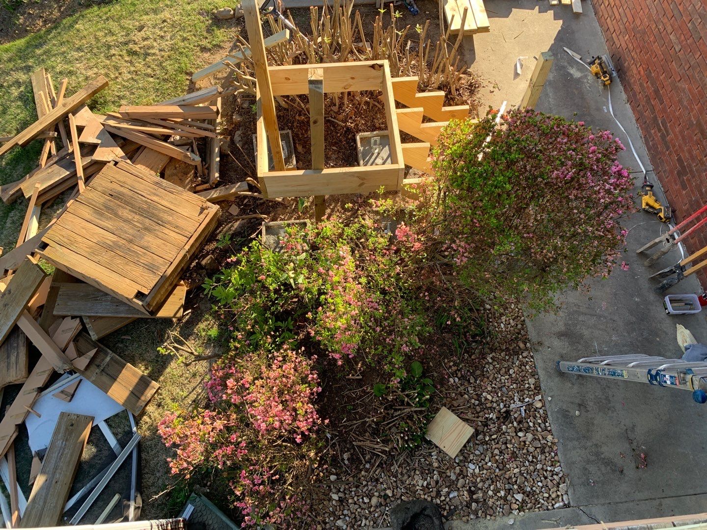 Shades Pointe Lane - Deck Installation  by Pillar and Pine