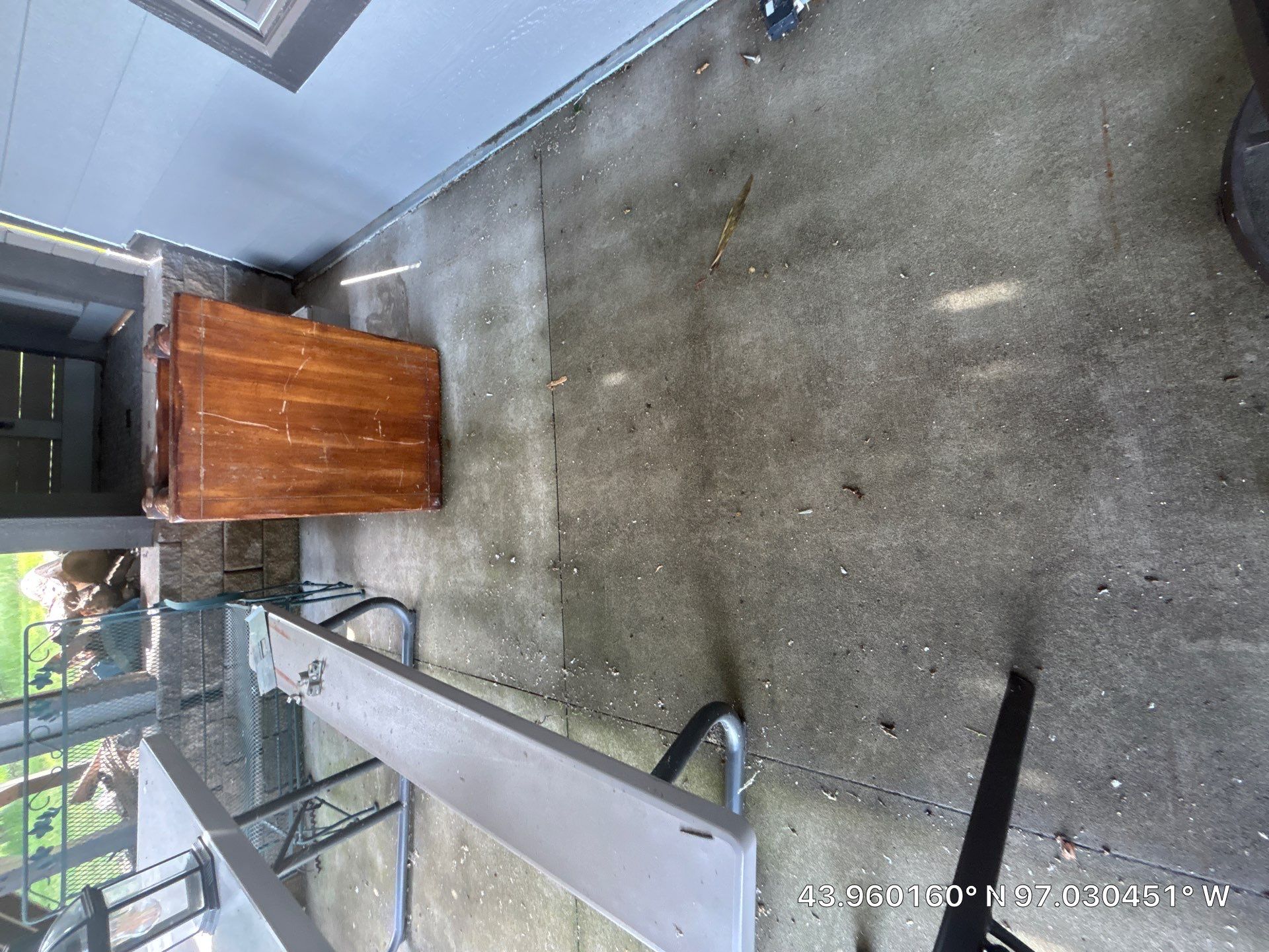 Lakefront Screened Patio Concrete Coating Installation in Wentworth by Select Painting, Coatings & Garage Cabinets