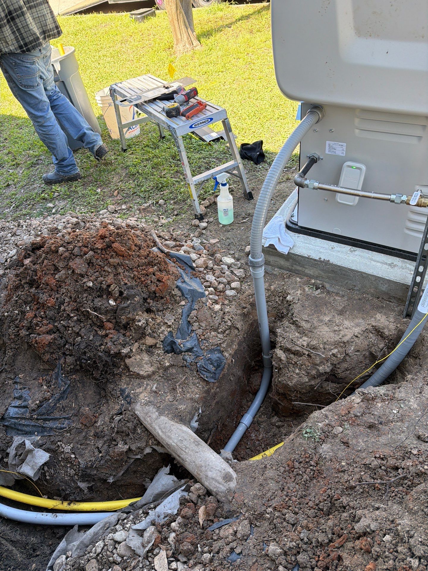 18kW Generac Home Standby Generator Installation in Huntsville, Texas by GenTex Elite Services