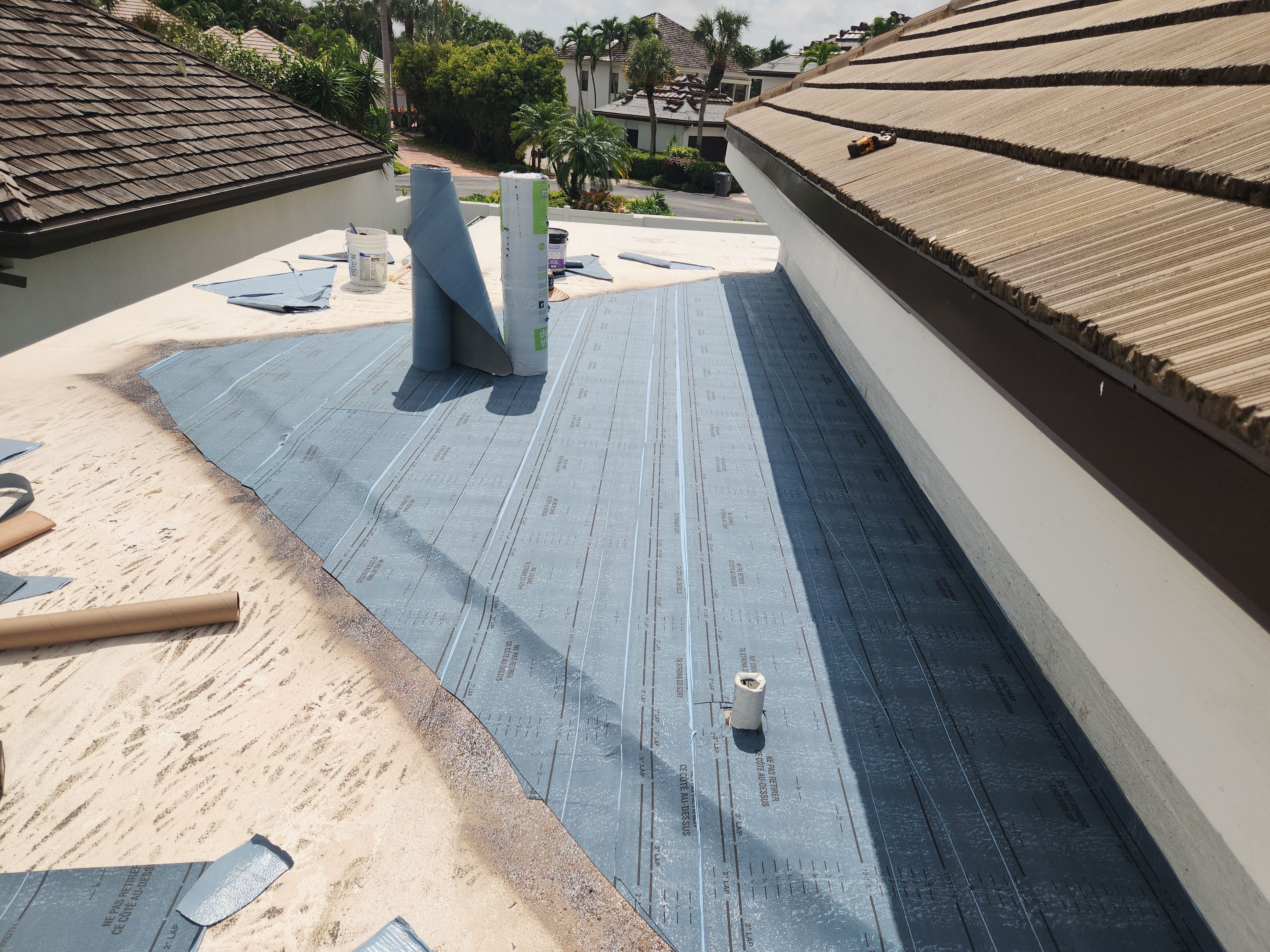 Flat Roof Restoration and Silicone Coating in Boca Raton by Aastro Roofing