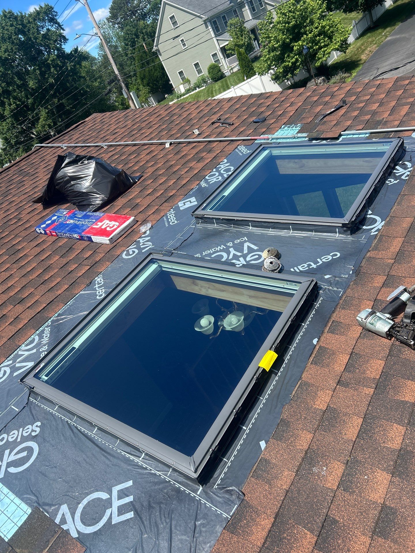 Project in Bedford, MA by Mighty Dog Roofing of Greater Middlesex County
