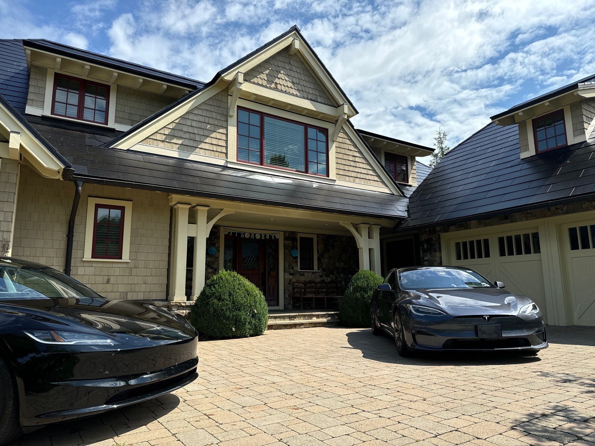 Tesla Solar Roof at The Greenbrier by American Home Contractors