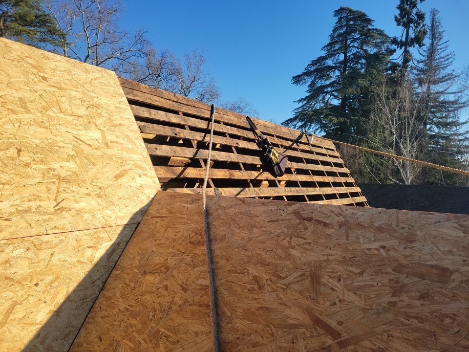 Residential Roofing Installation using Owens Corning Roofing Shingles by Byers Enterprises 