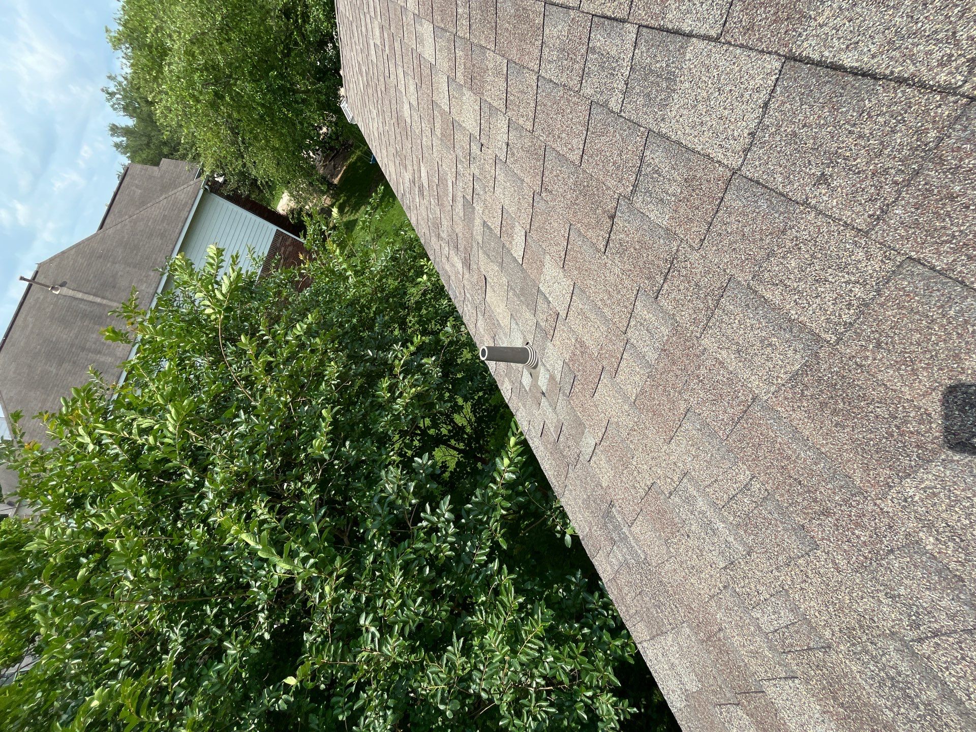 Hail Damage using Owen's Corning Duration (Lifetime) Shingles by Roof Repair Company