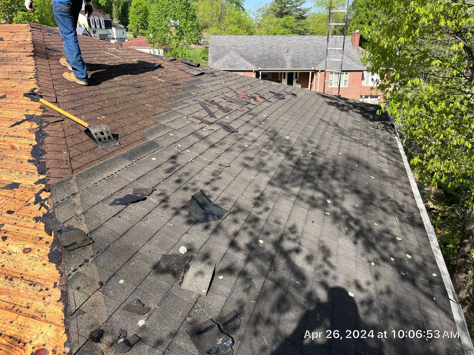 Residential Roofing Installation using Certainteed Landmark Pro Shingles by Fahey Roofing + Contracting