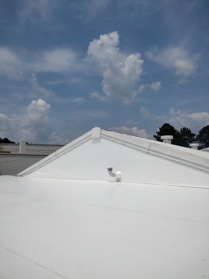Office Building in Magnolia by Hostetler Roofing