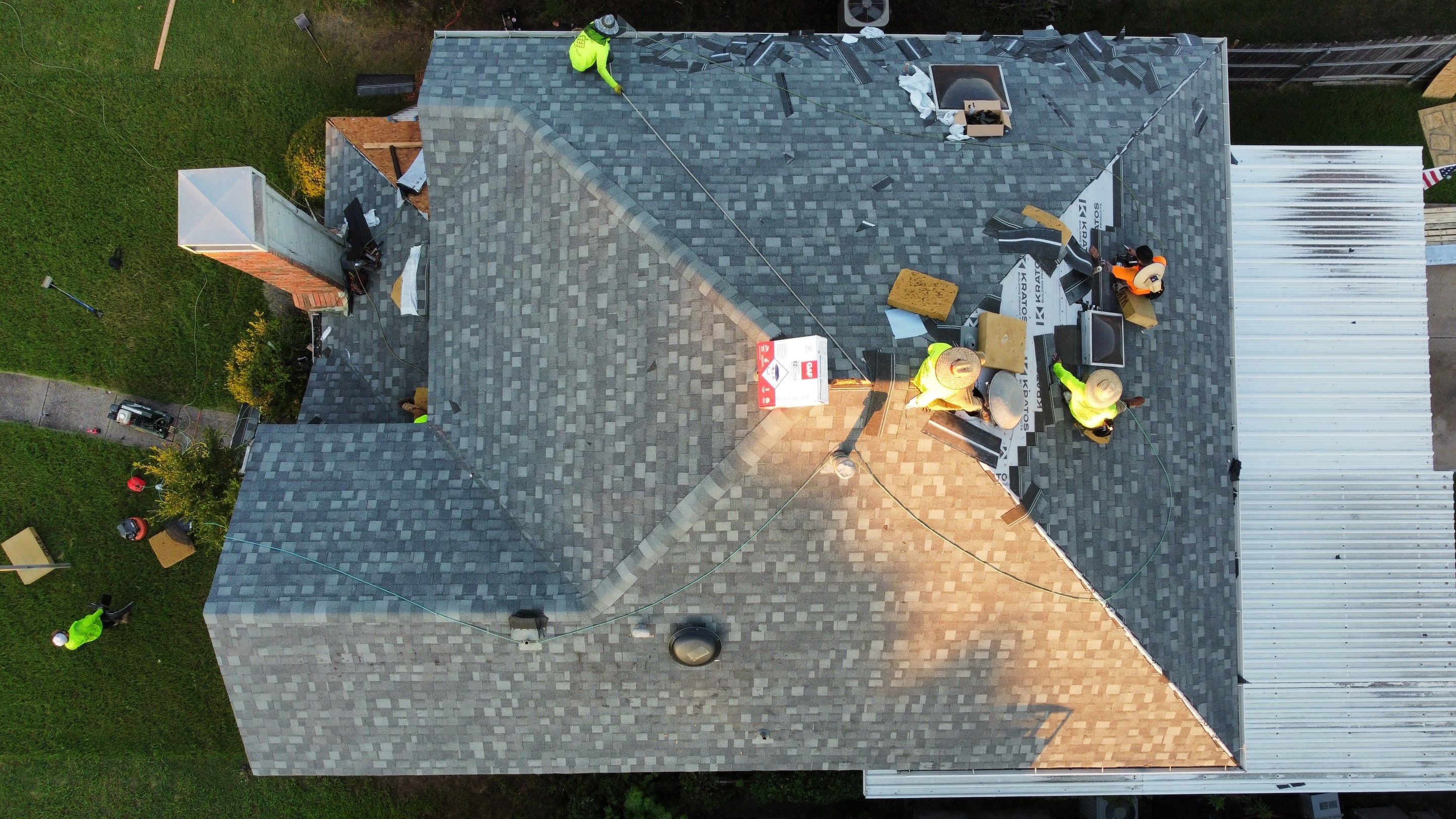 Roof and Gutter Install by Berry Good Roofing 