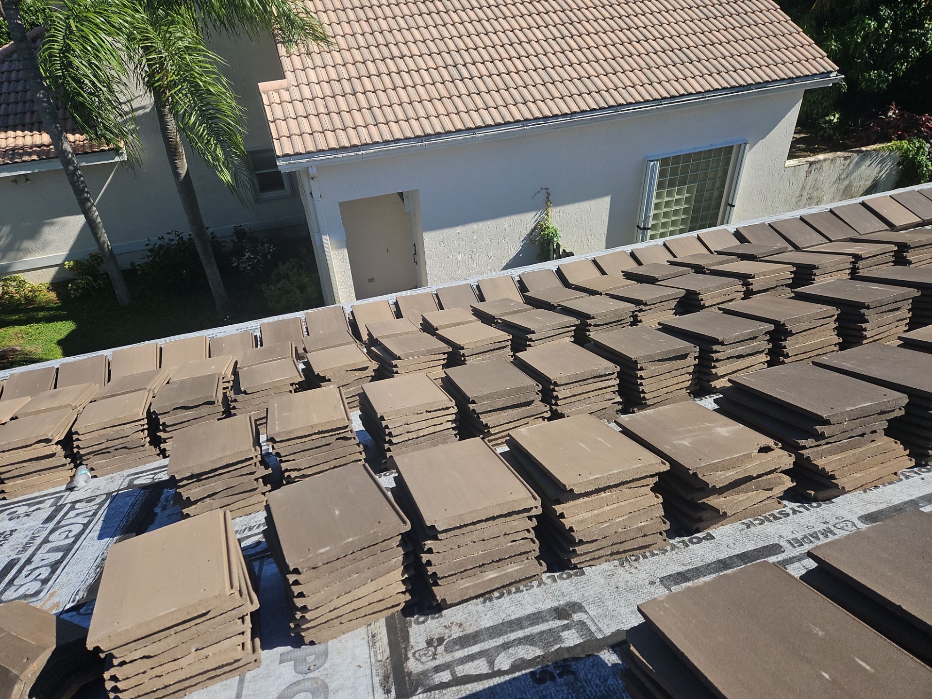 Residential Roofing Installation using Eagle Roofing Tile by BLUES BROTHERS ROOFING