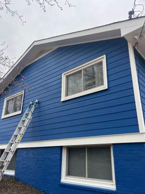 Siding Installation, Rotten Wood Replacement, and Exterior Painting in Canton, GA