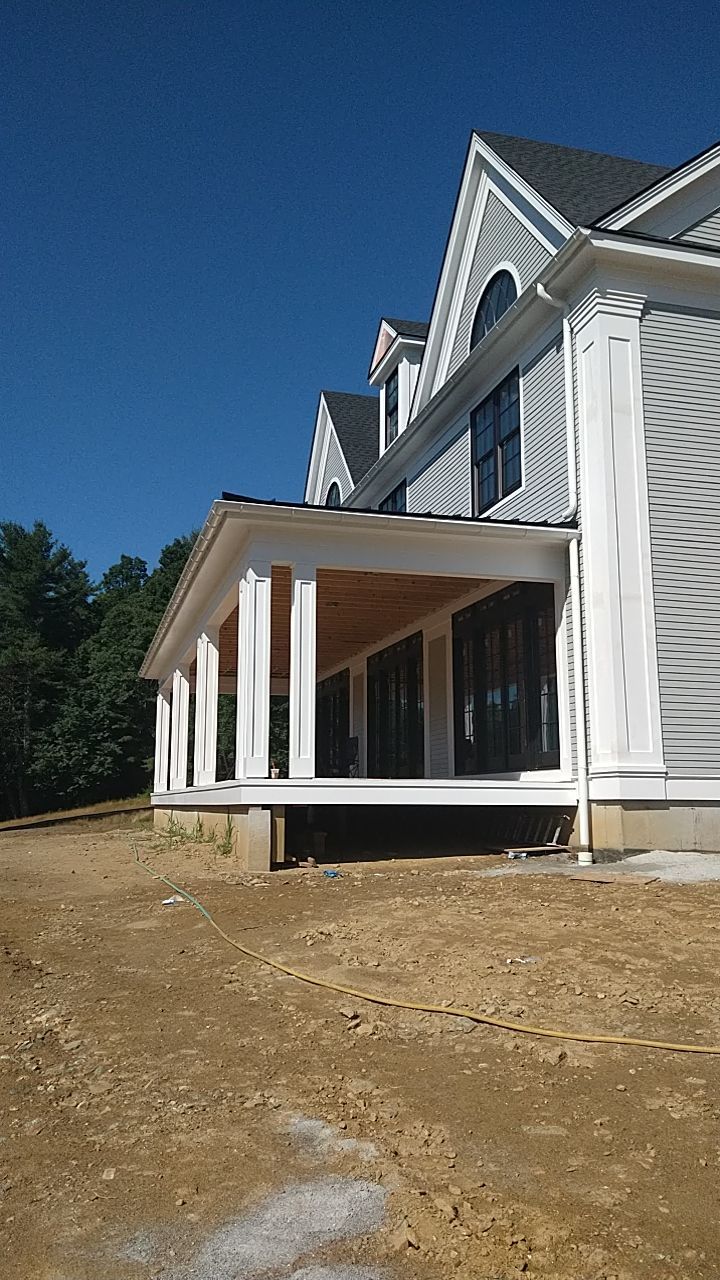 Harvard, MA Gutter Installation using 6" Half Round Aluminum Gutter by Gutter Pro Enterprises