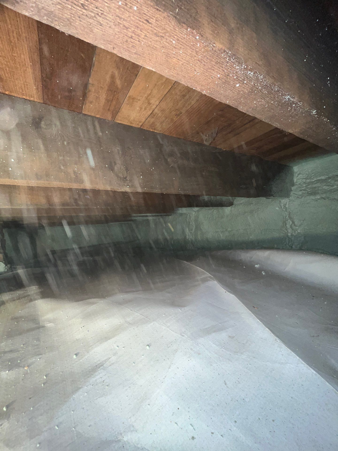 Attic Insulation using Closed Cell Spray Foam by NYS Foam & Energy