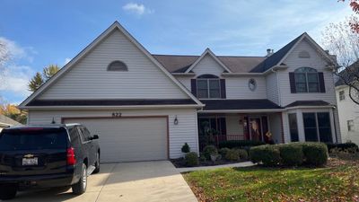 Turtle Shell gutter protection installation in Aurora, IL 60504, photograph 3
