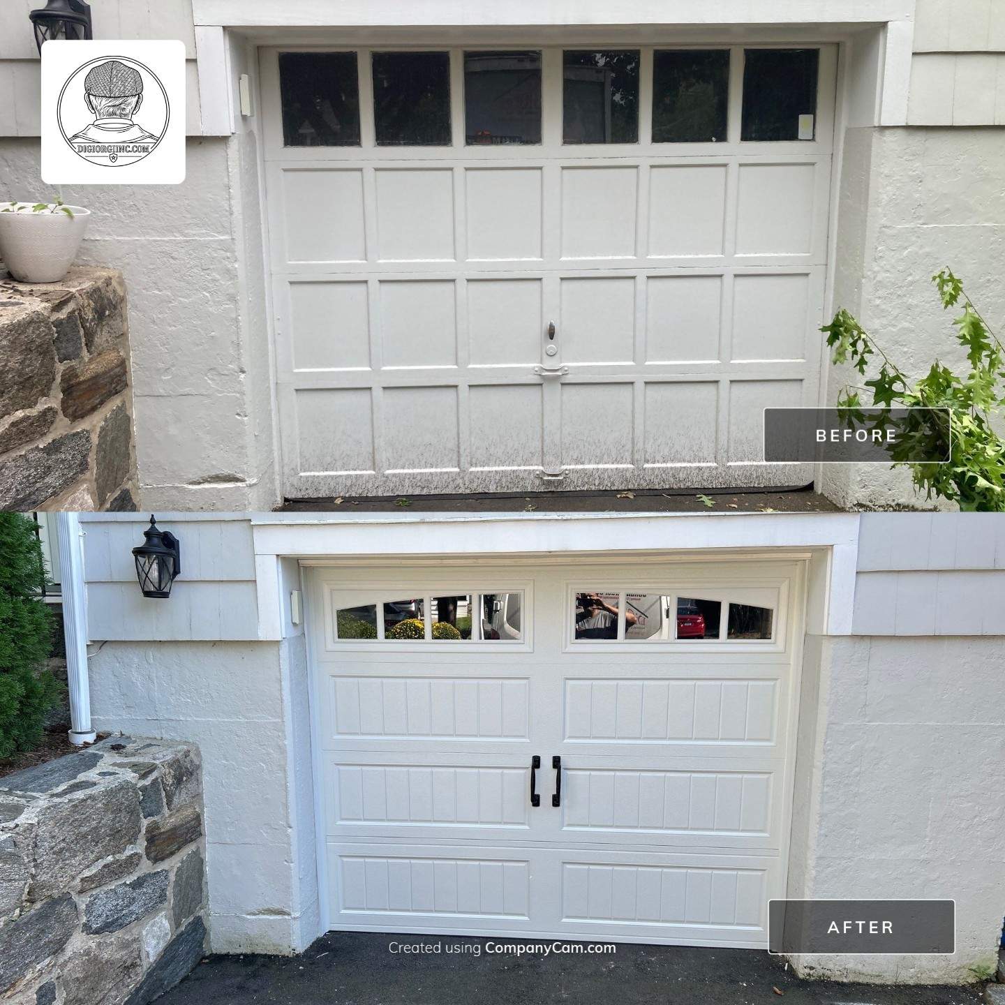 Amarr Designer’s Choice Garage Door by DiGiorgi Roofing and Siding Inc