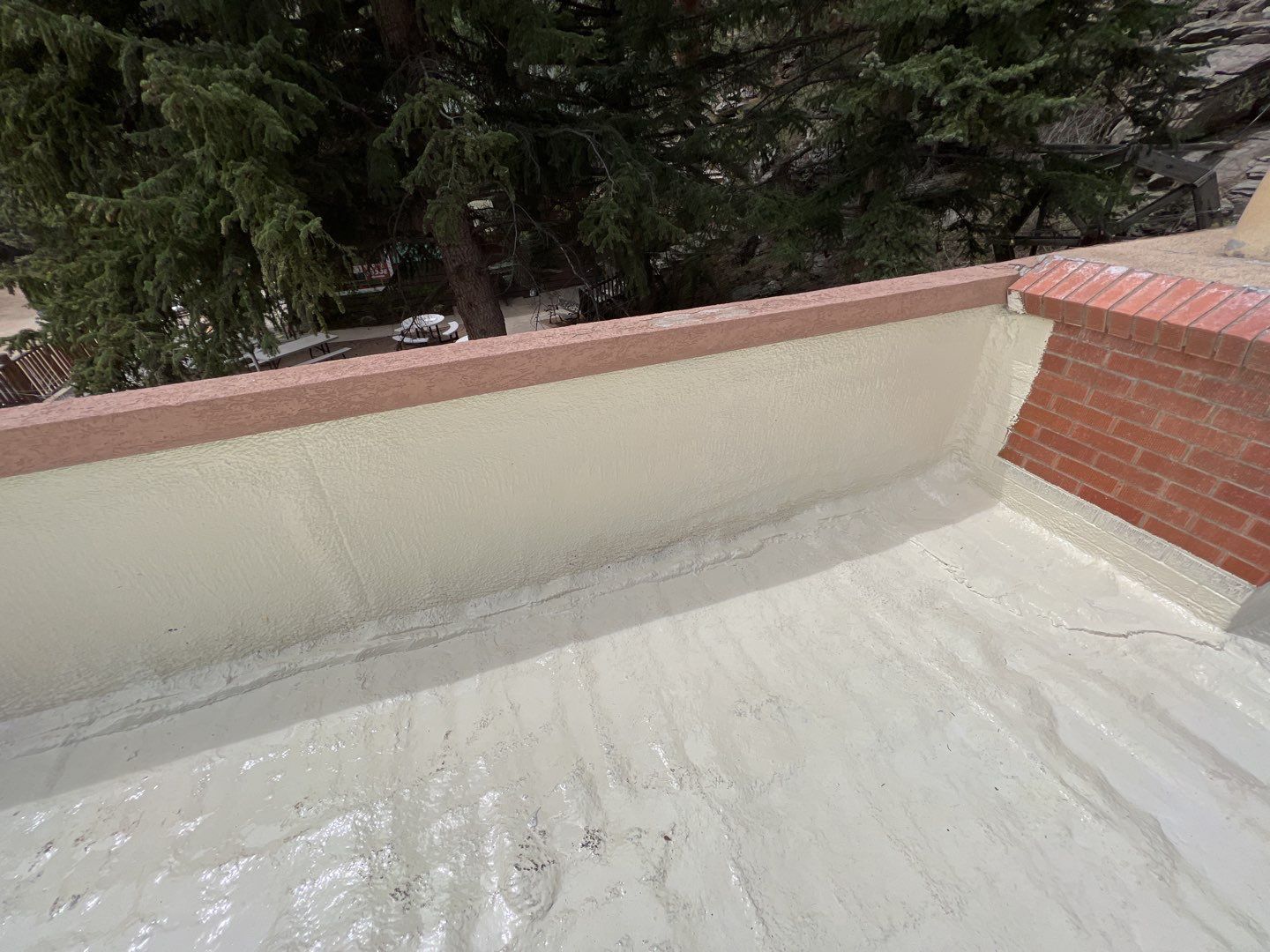 Commercial Roofing Installation using CASTAGRA ECODUR COATING by A to Z Roofing