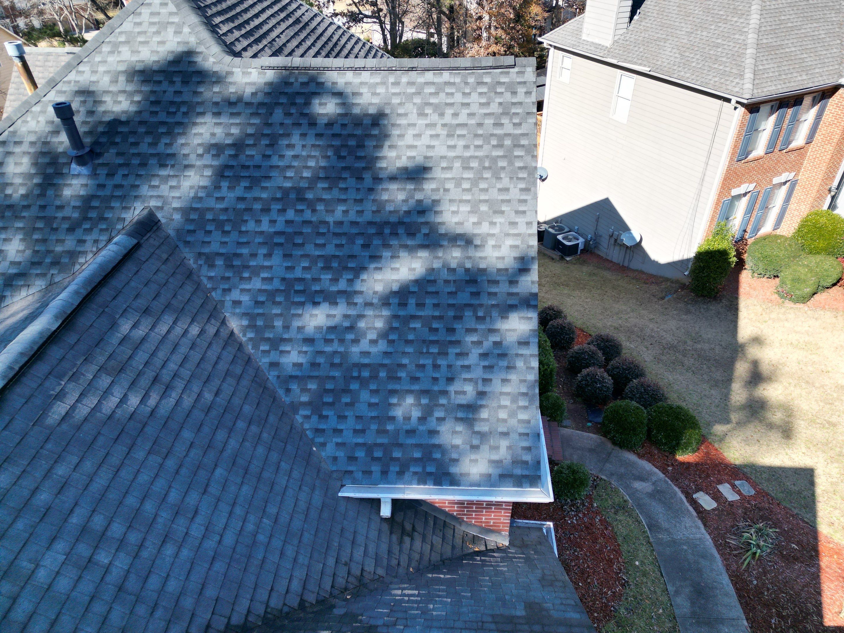 Front slope repair by Deerfield Roofing LLC