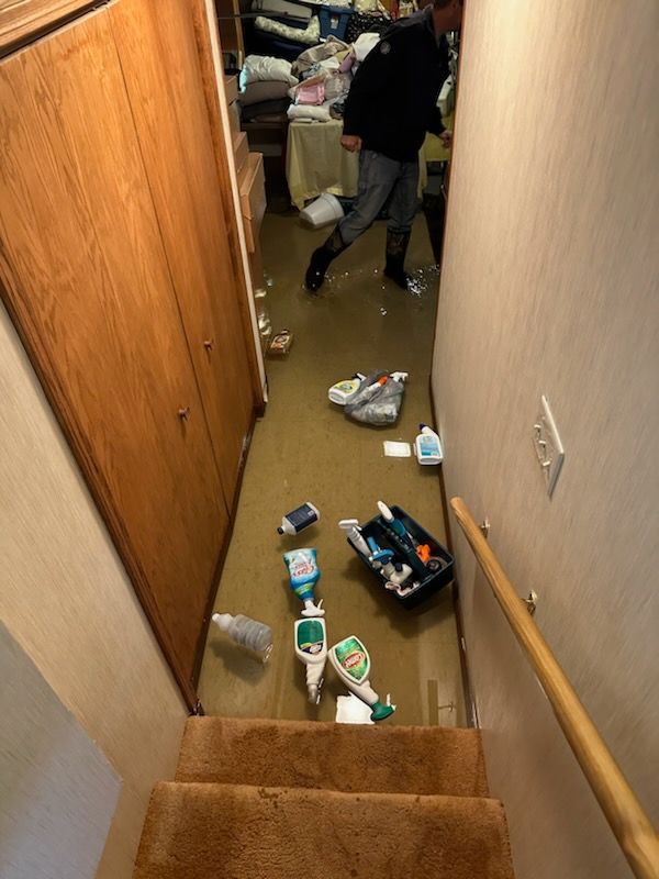 Drain Backup from a Storm by Chicagoland Water Medics
