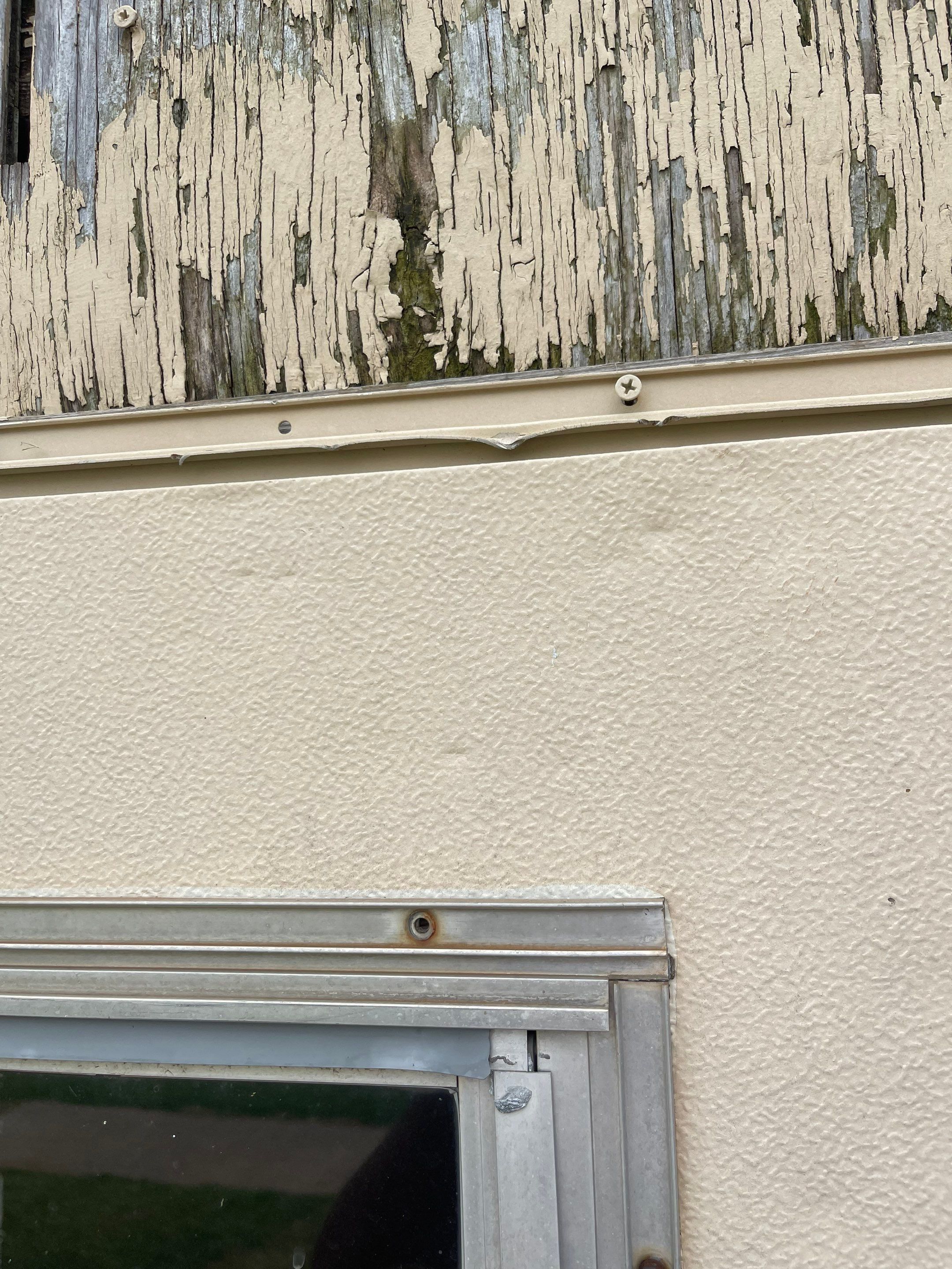 Hail Damage on a Roofing System by Icon Roofing And Construction 