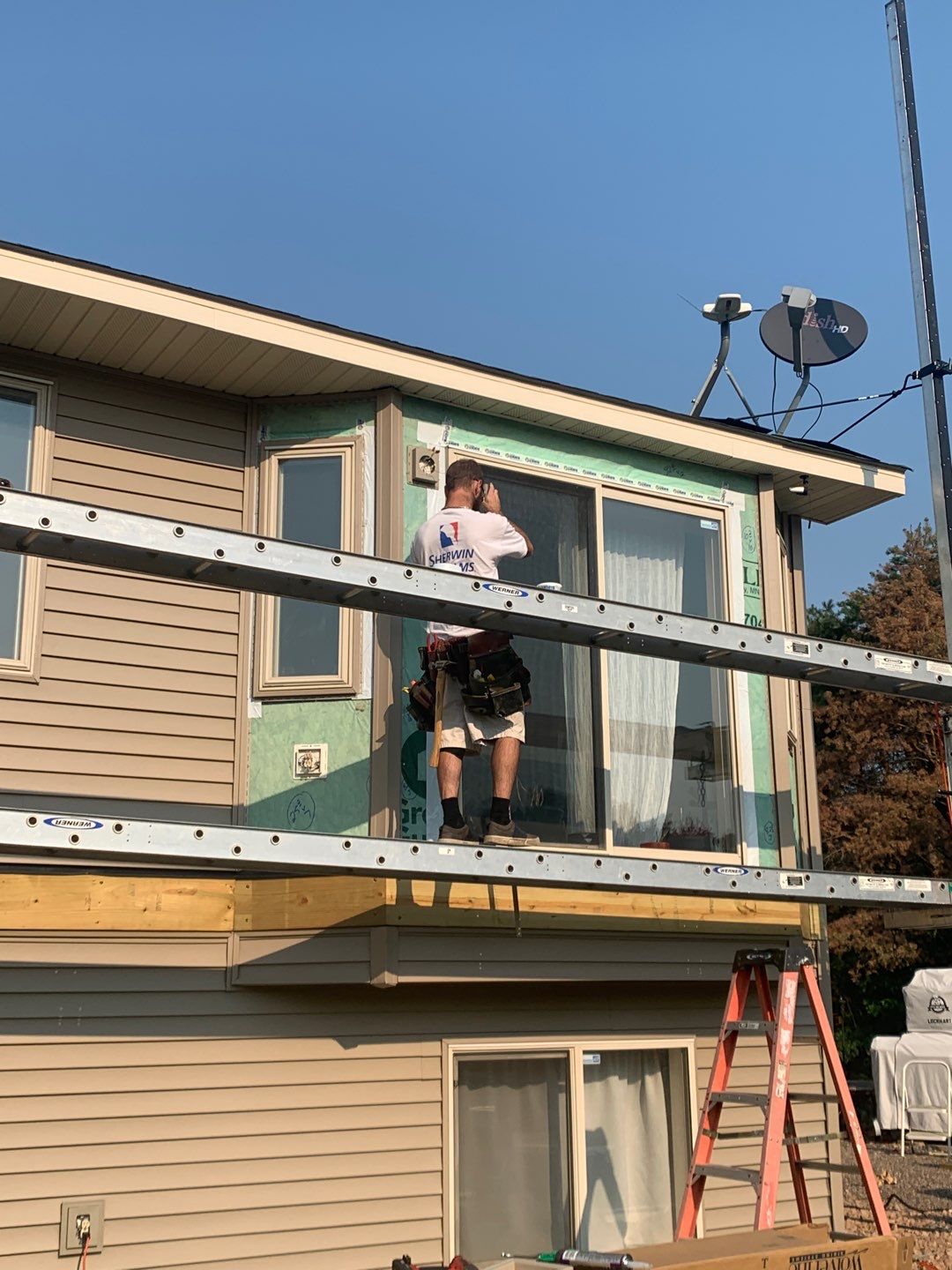 Siding replacement. Zimmerman Mn  by Koska construction llc