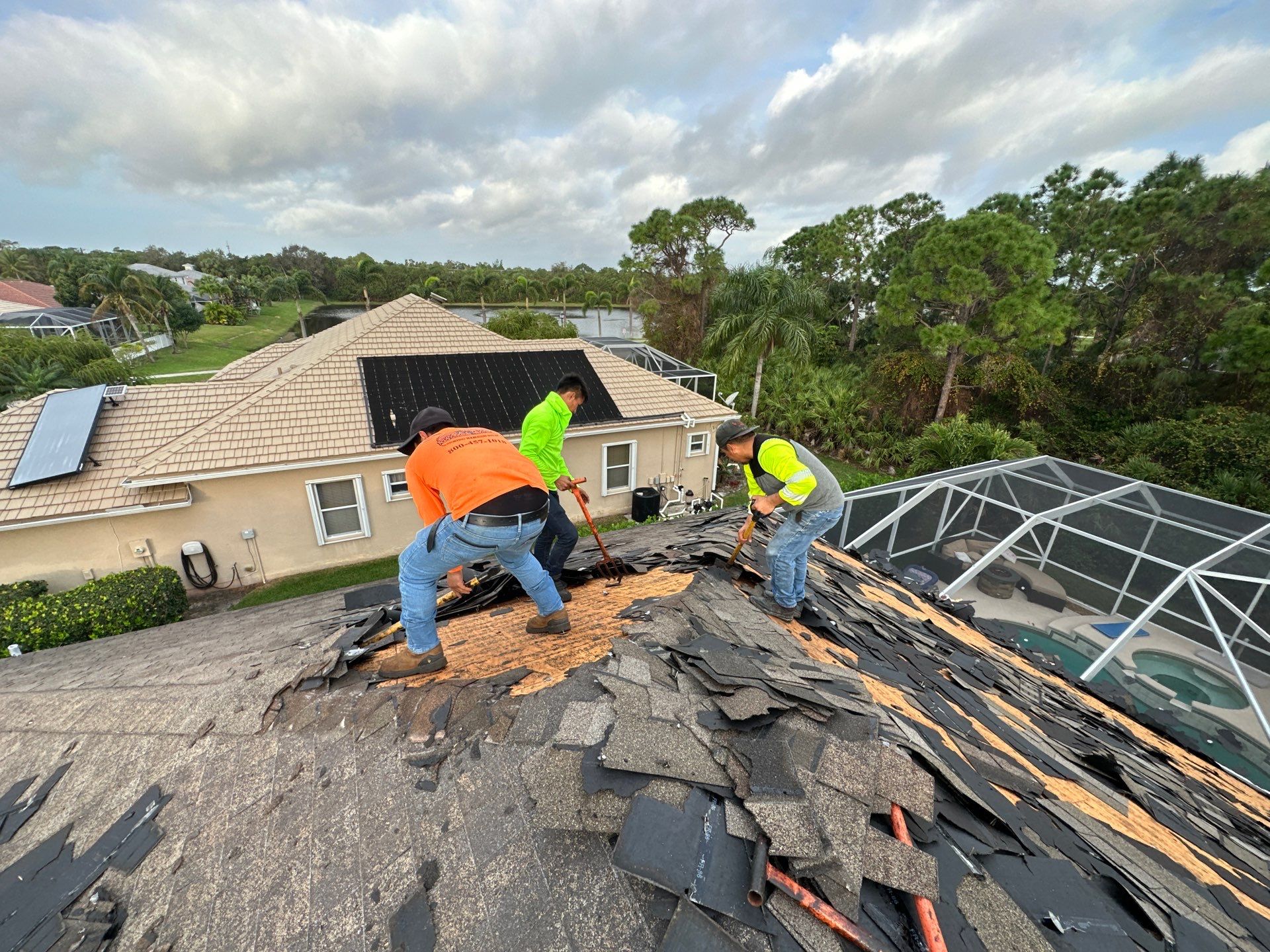 Champagne Standing Seam by Reimagine Roofing