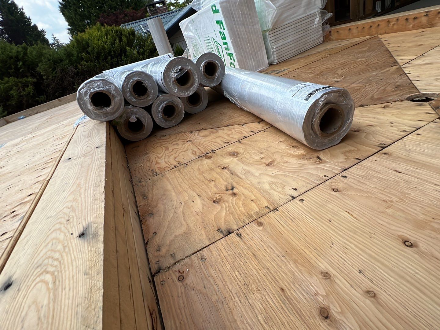 Residential Roofing Installation using Durolast roofing membrane by Top Notch Roofing Inc