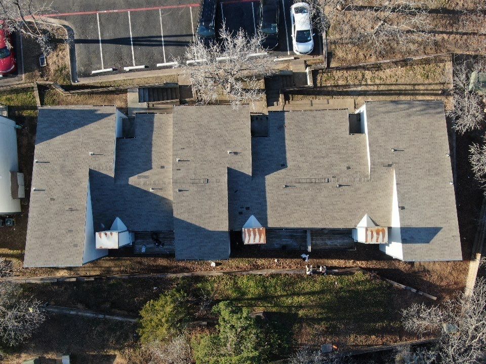 Apartment Roofing Repairs using Certainteed xt25 by Becker Roofing and Exteriors