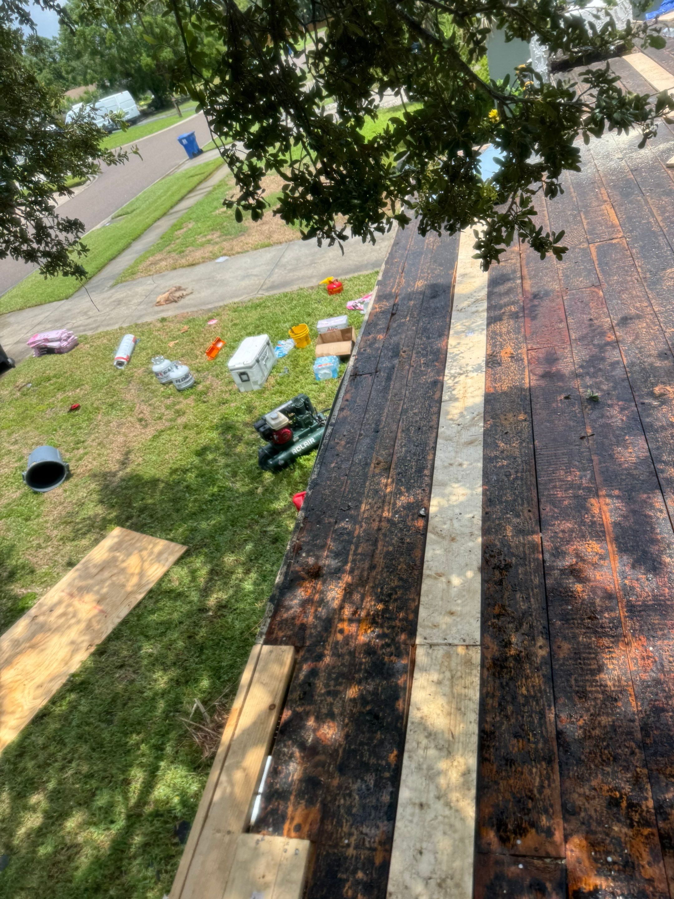 Project in St. Petersburg 33702 by Mitchell Roofing Company LLC 