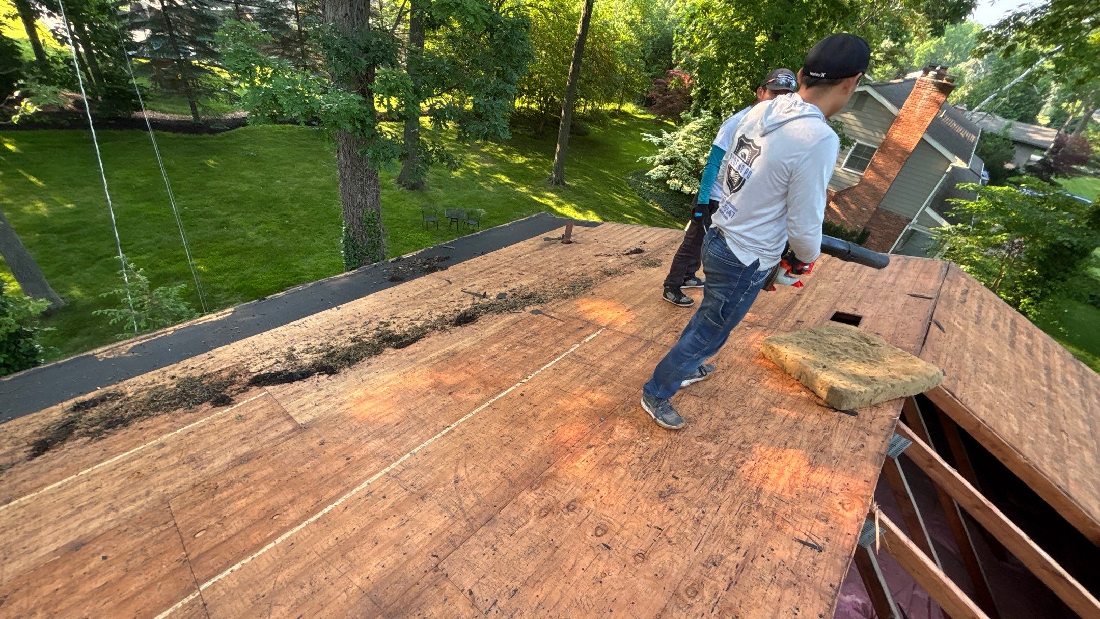 Roof Replacement using Owens Corning Teak by 180 Contractors