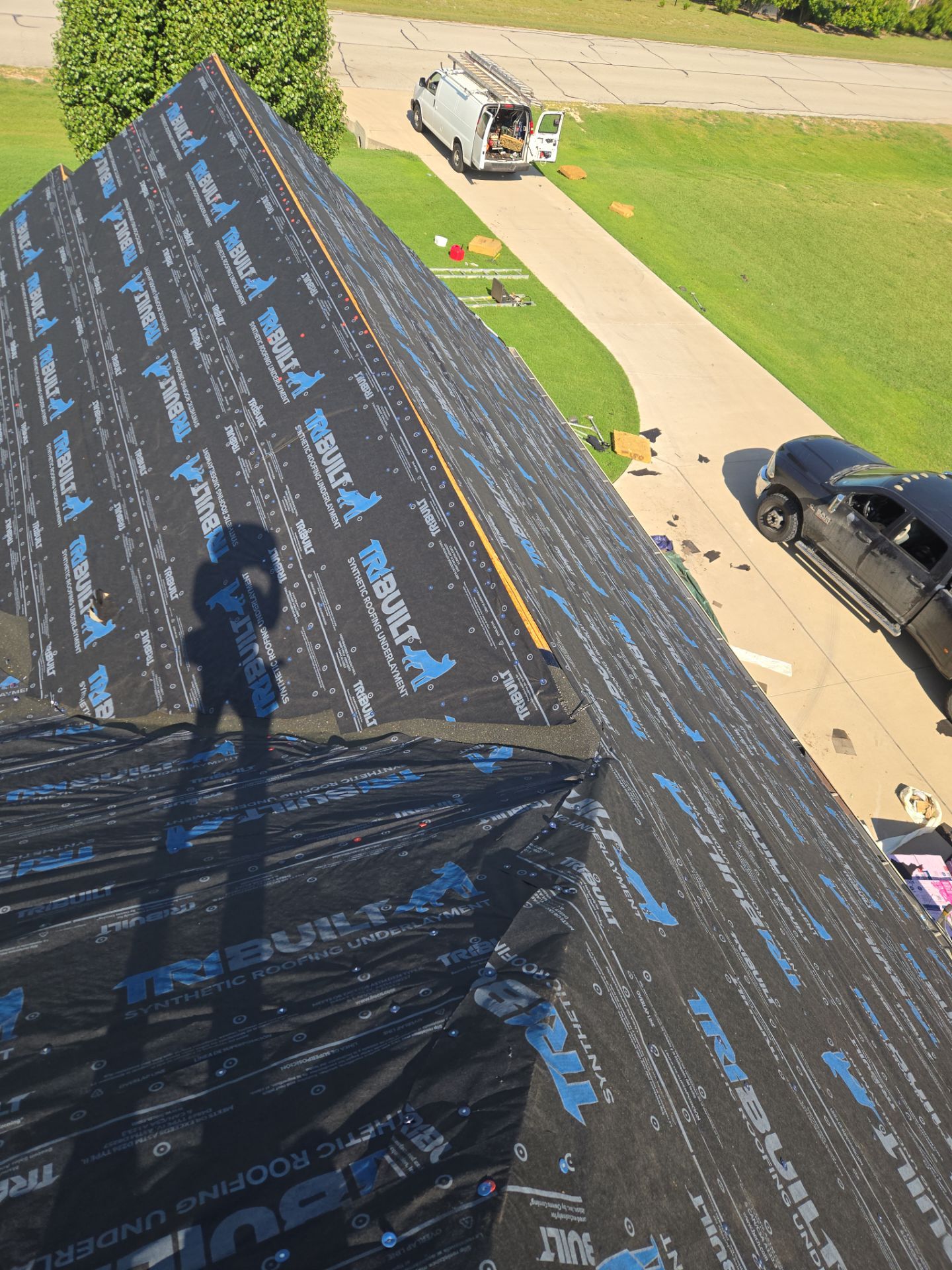 Project in Azle by Lonestar Roofing and Restoration LLC.