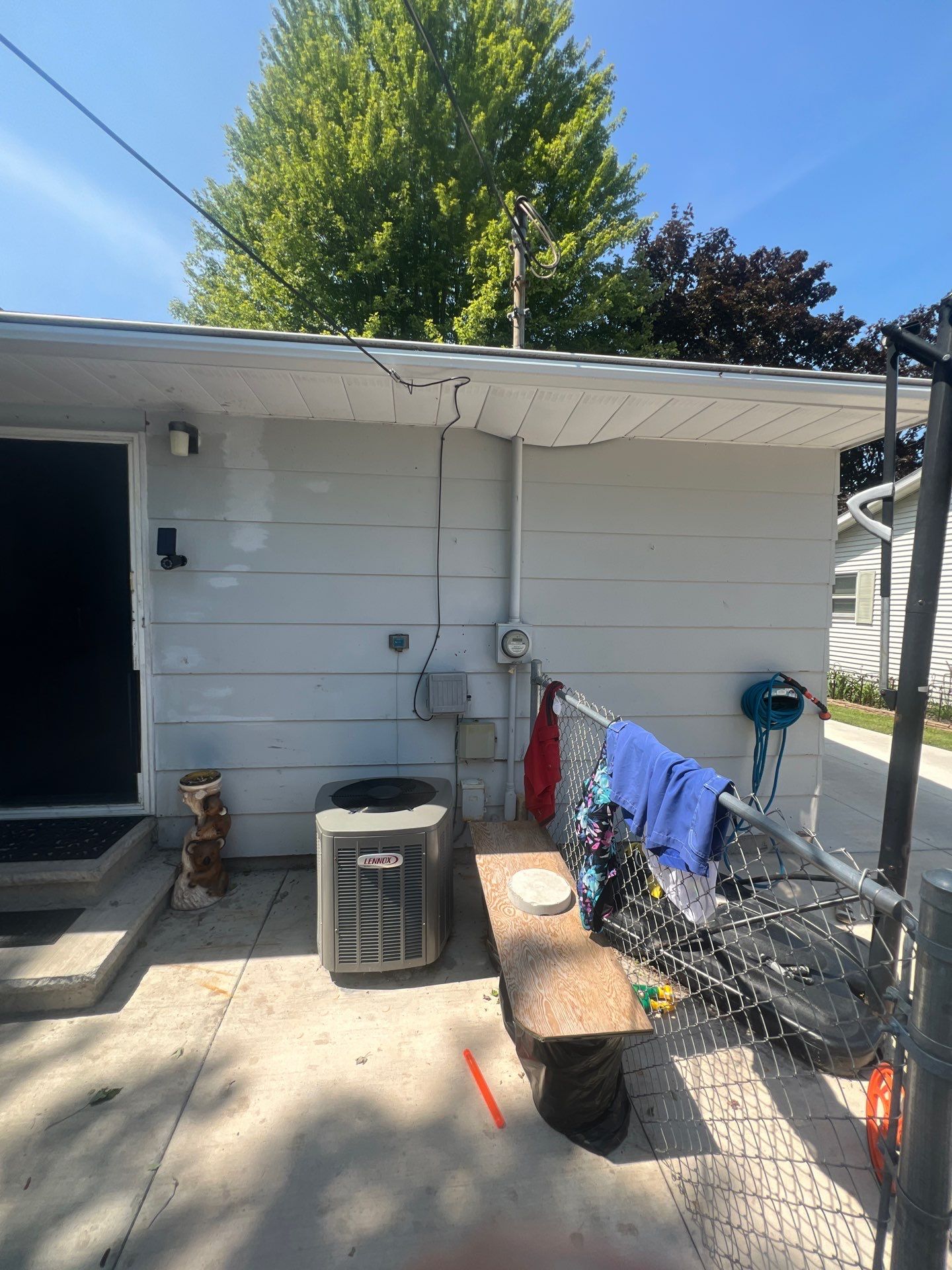 Siding Replacement with Vinyl Siding in Granite Gray by Gellings Roofing & Siding