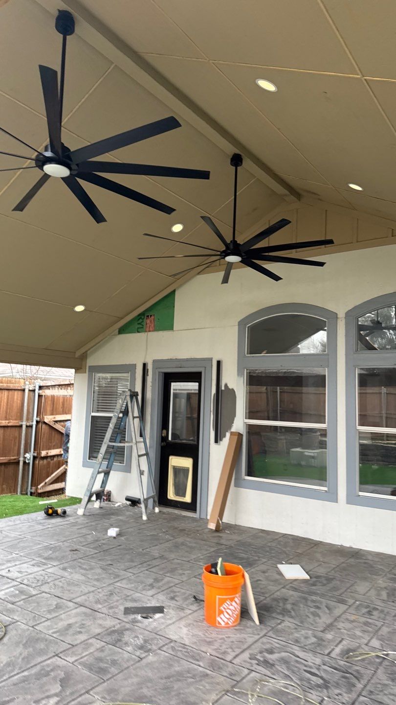 Pergola Build by First Out Roofing 