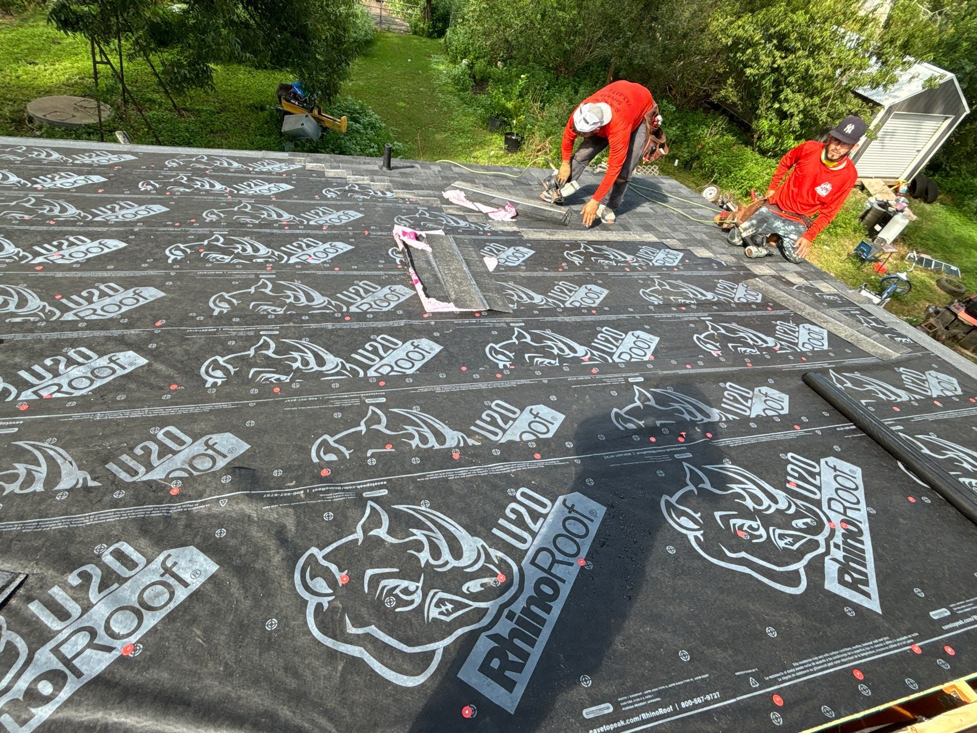Residential Roofing Installation using Owen's Corning Duration (Lifetime) Shingles by Roof Repair Company