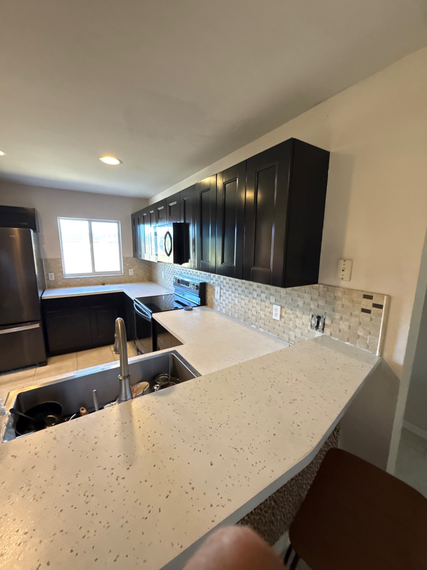 Cabinet Repaint by Fresh Coat Painters