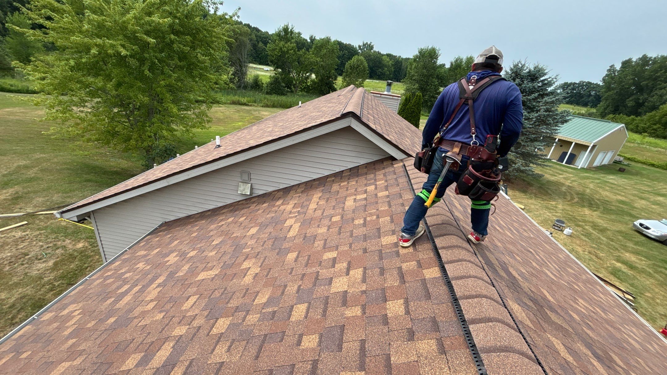 Roof Replacement using Owens Corning Tru Definitions by 180 Contractors