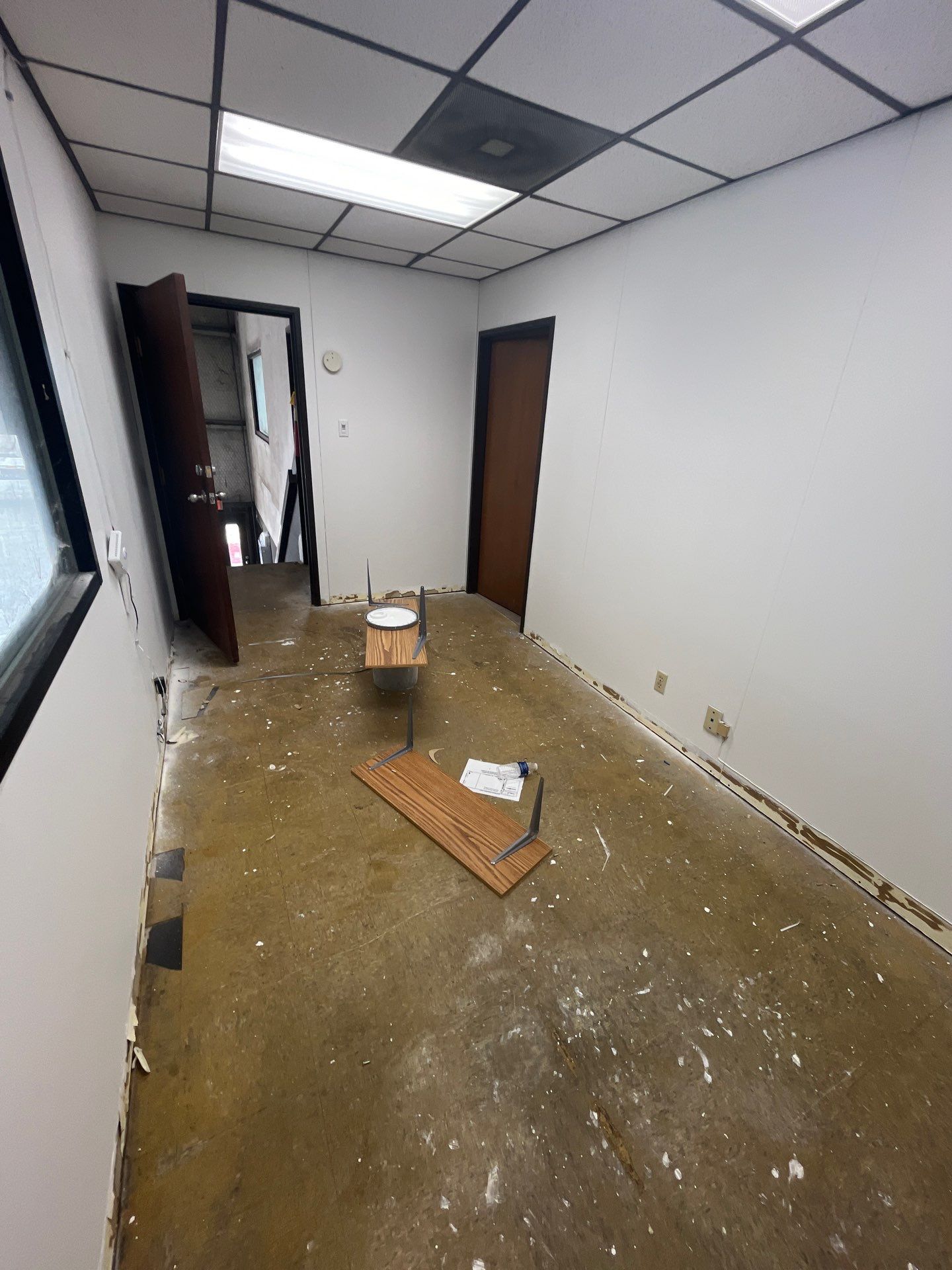 Commercial Remodel with Door Replacement  by L&T General Contractors and Restoration INC