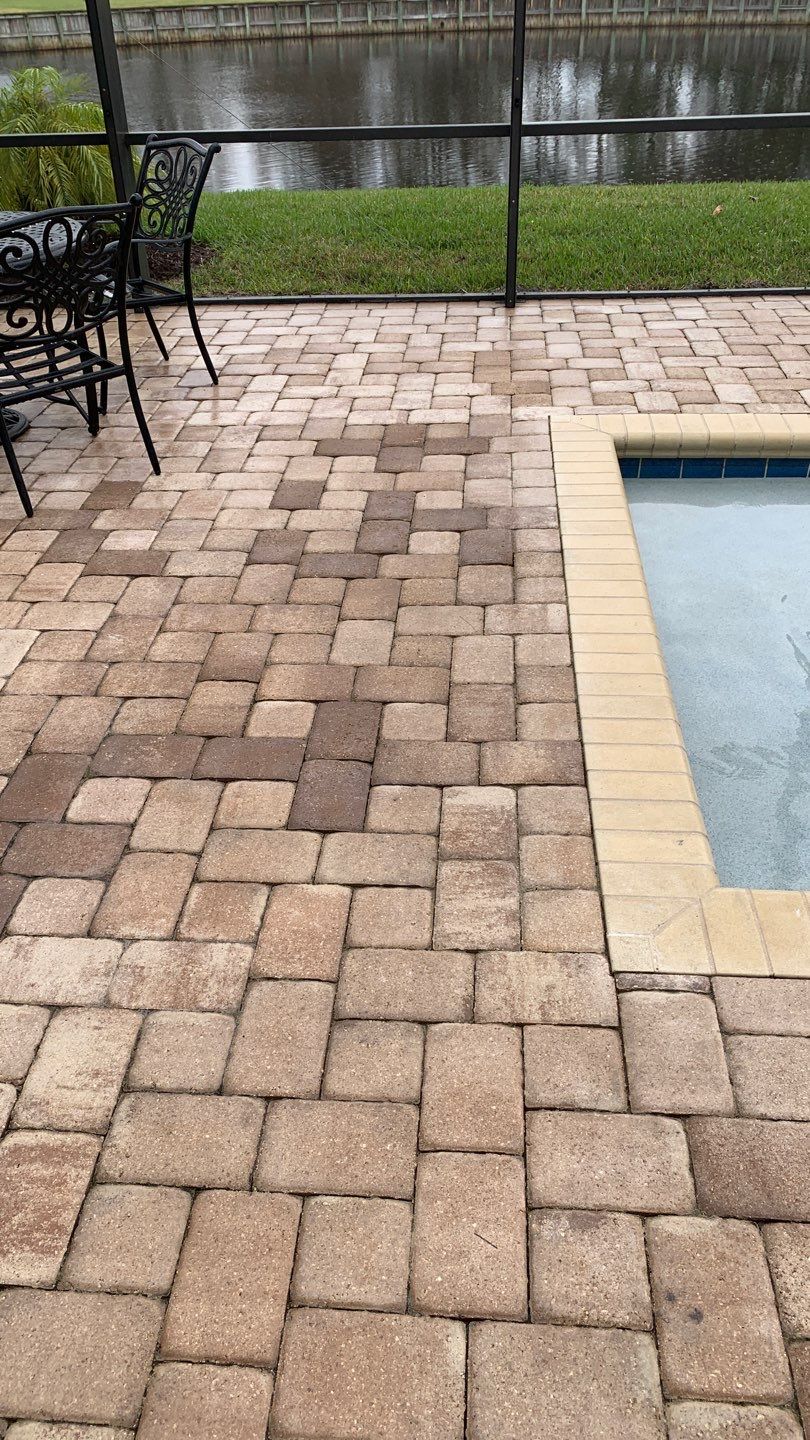 Pool Deck using Concrete Sealant by DuraSeal