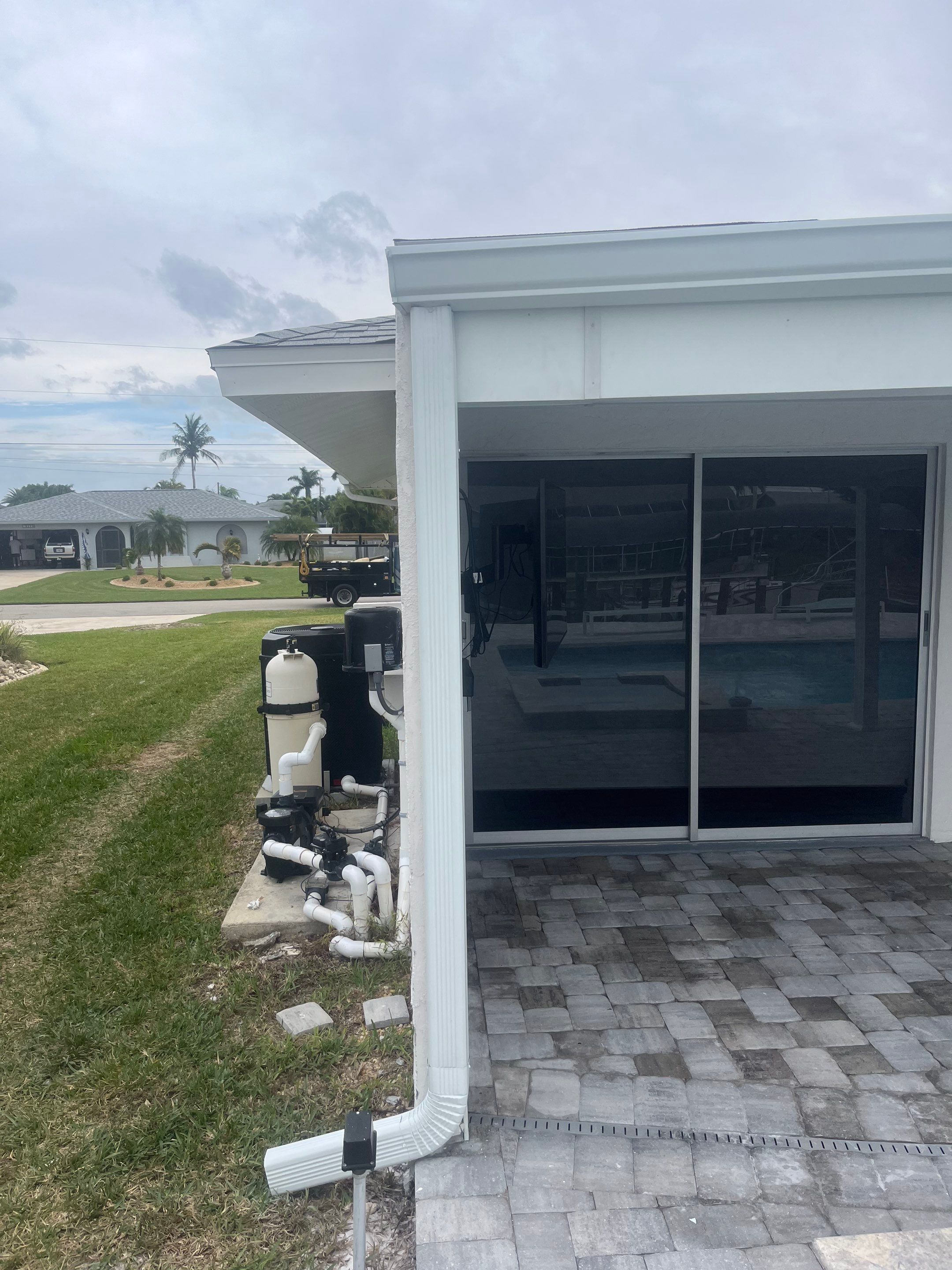 6-Inch K-Style Gutters Installed in Cape Coral FL by Gutter Professors