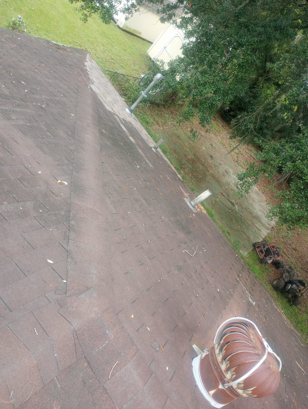 Residential Roofing Installation using Owens Corning Oakridge Estate Grey by Talya Roofing