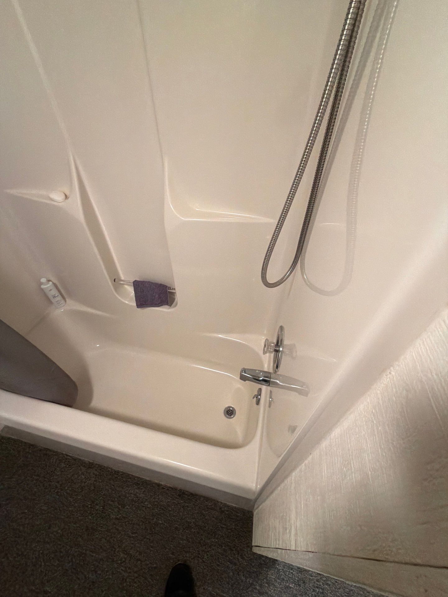 Tub to Shower with Flooring by BathPlanet SW Virginia