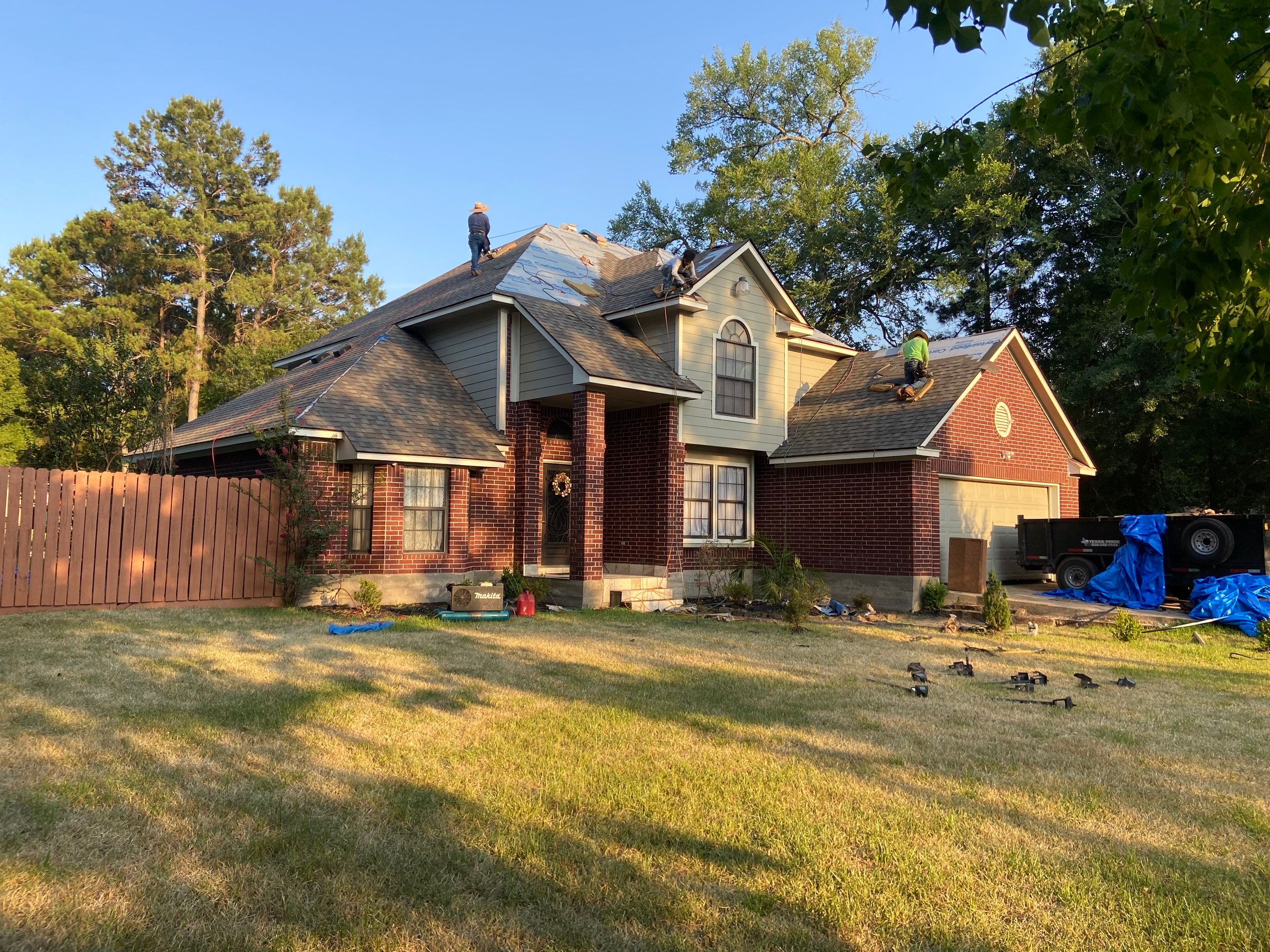 Residential Roofing Installation using Landmark by All-Pro Roofing