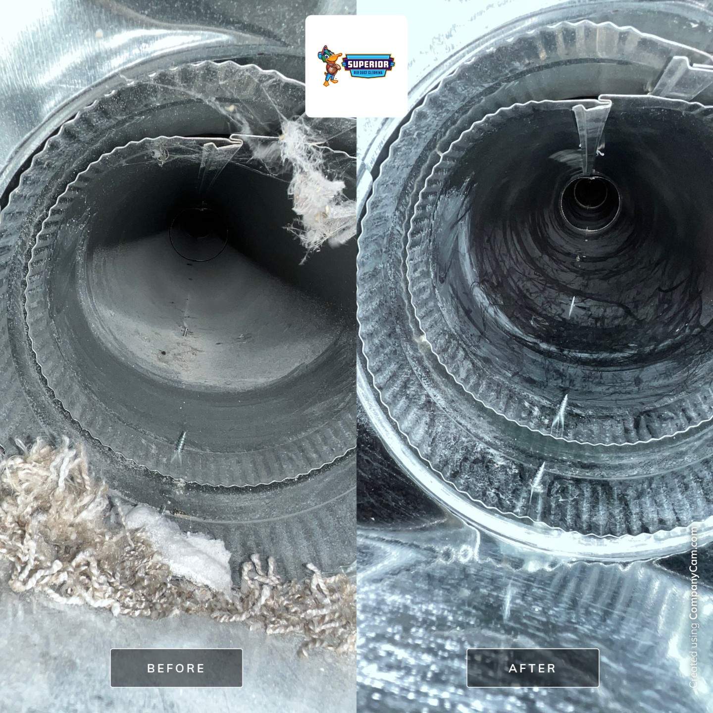 Air Duct Cleaning With a Vacuum Truck in Lowellville, OH by Superior Air Duct Cleaning