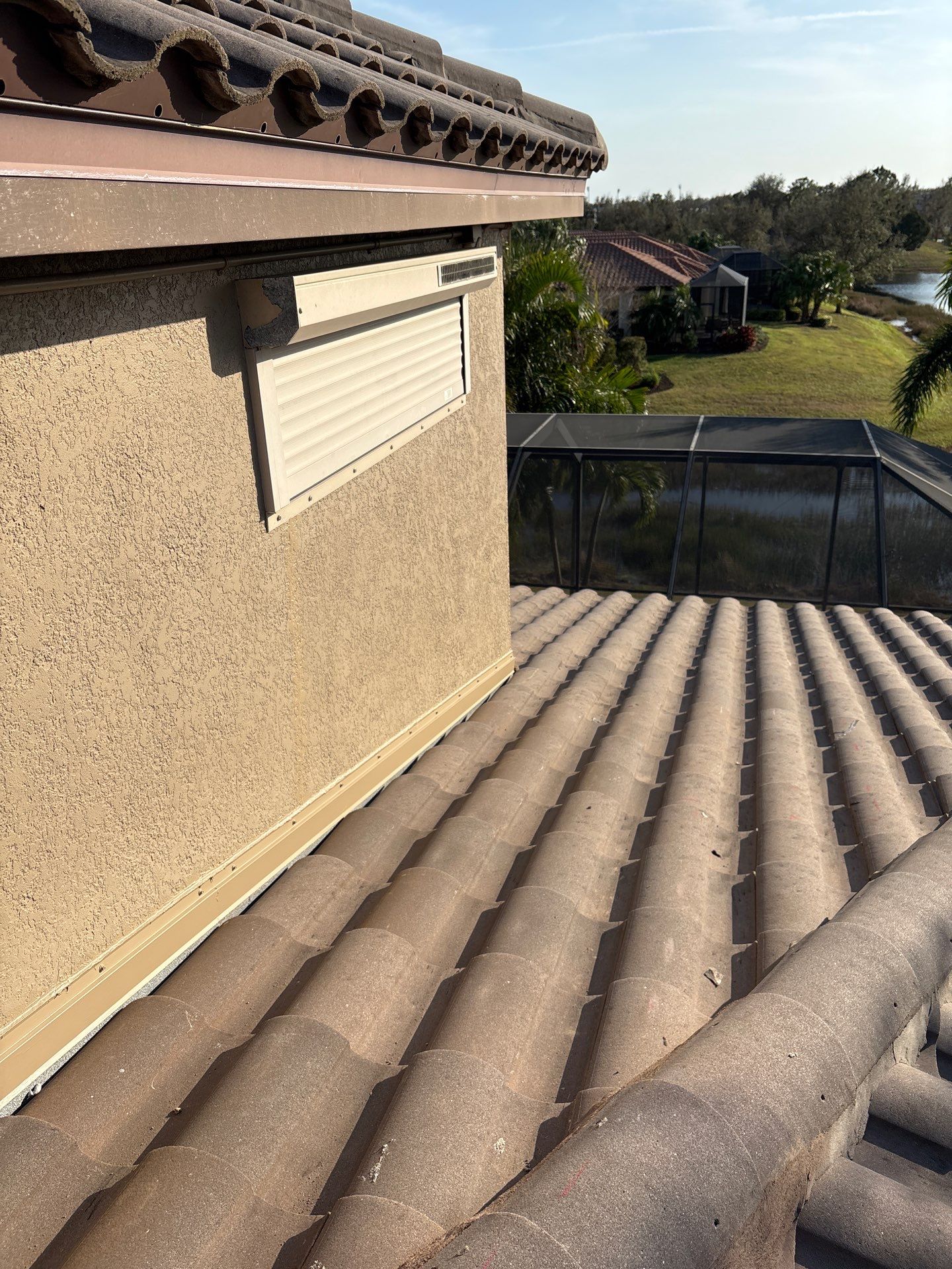 Residential Tile Roofing Repair at the Esplanade Golf & Country Club at Lakewood Ranch by Gopher Roofing