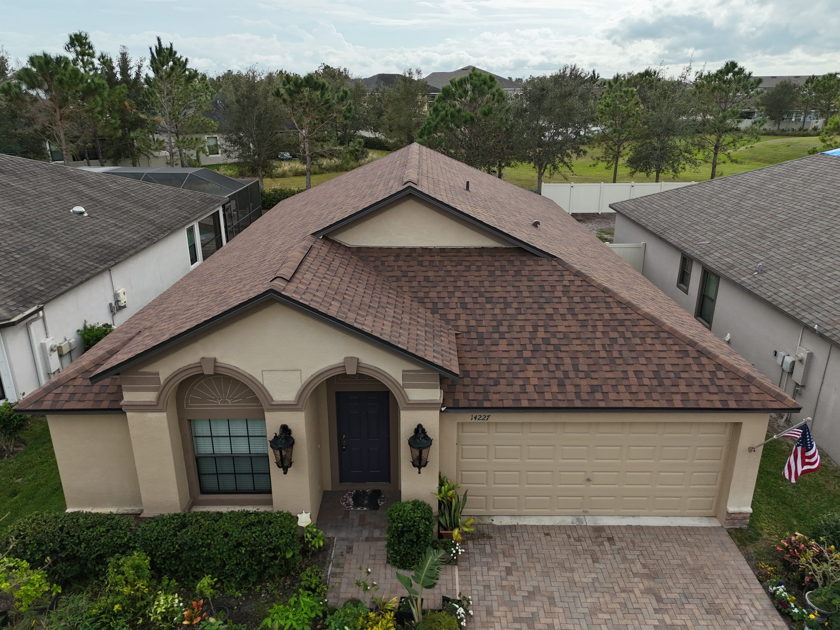 Roof Replacement in Ruskin FL. by Steadfast Roofing 
