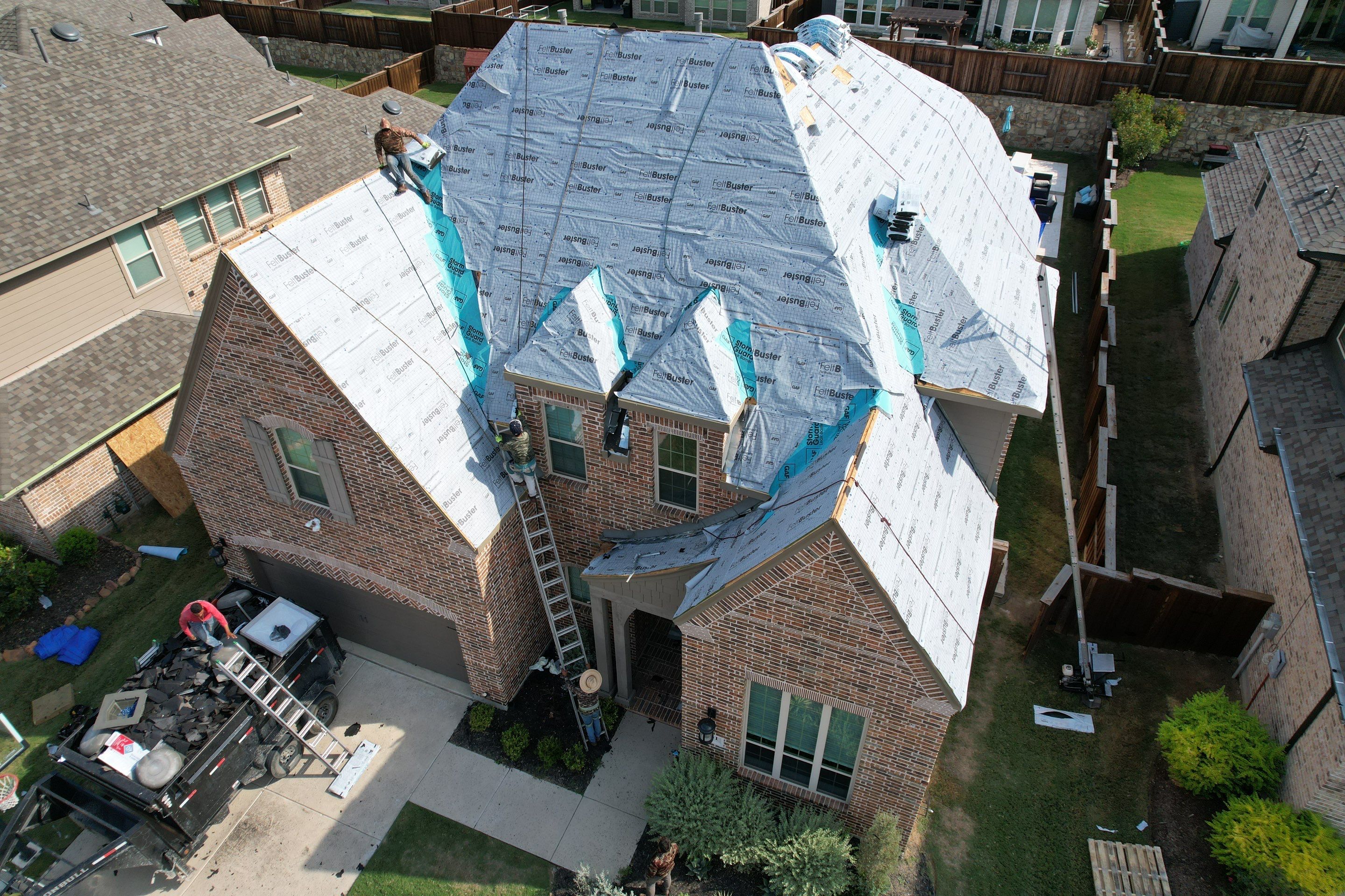 Project in Prosper by Zeus Exteriors