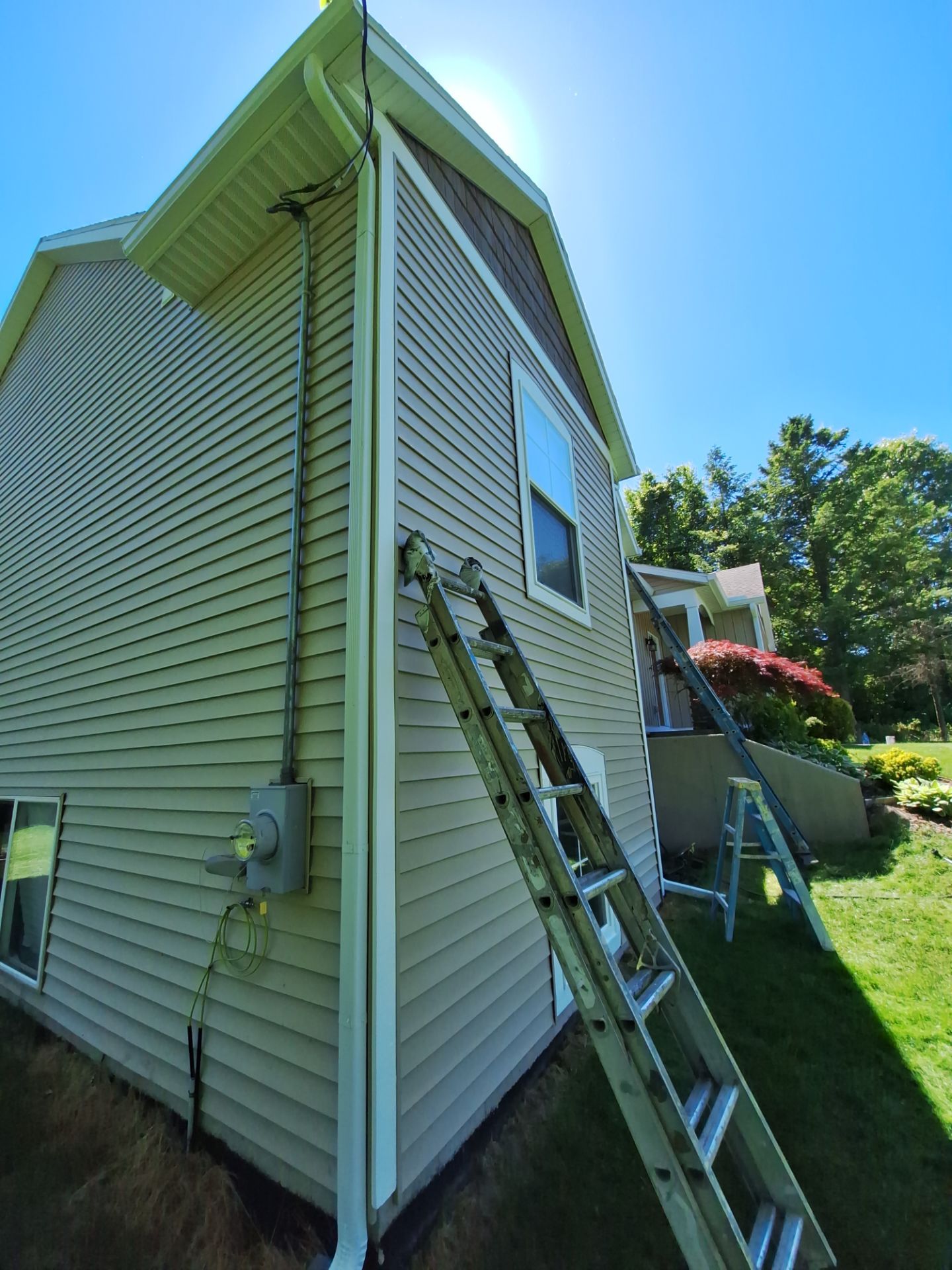 Exterior trim caulking, prime and paint. by Gordon Painting
