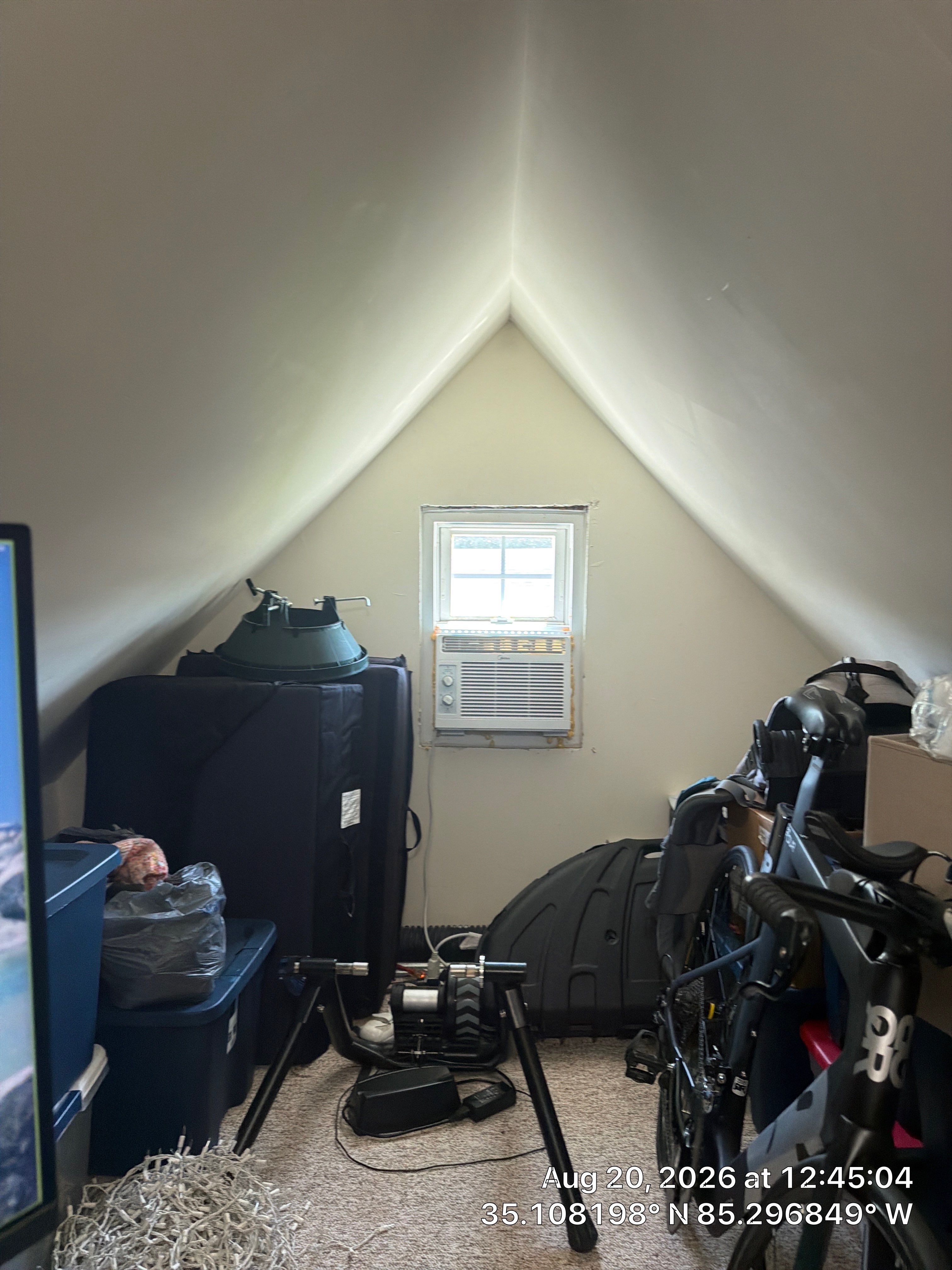 Attic Insulation Board Installation and AC Unit Setup in Chattanooga by CompanyCam Sales Demo